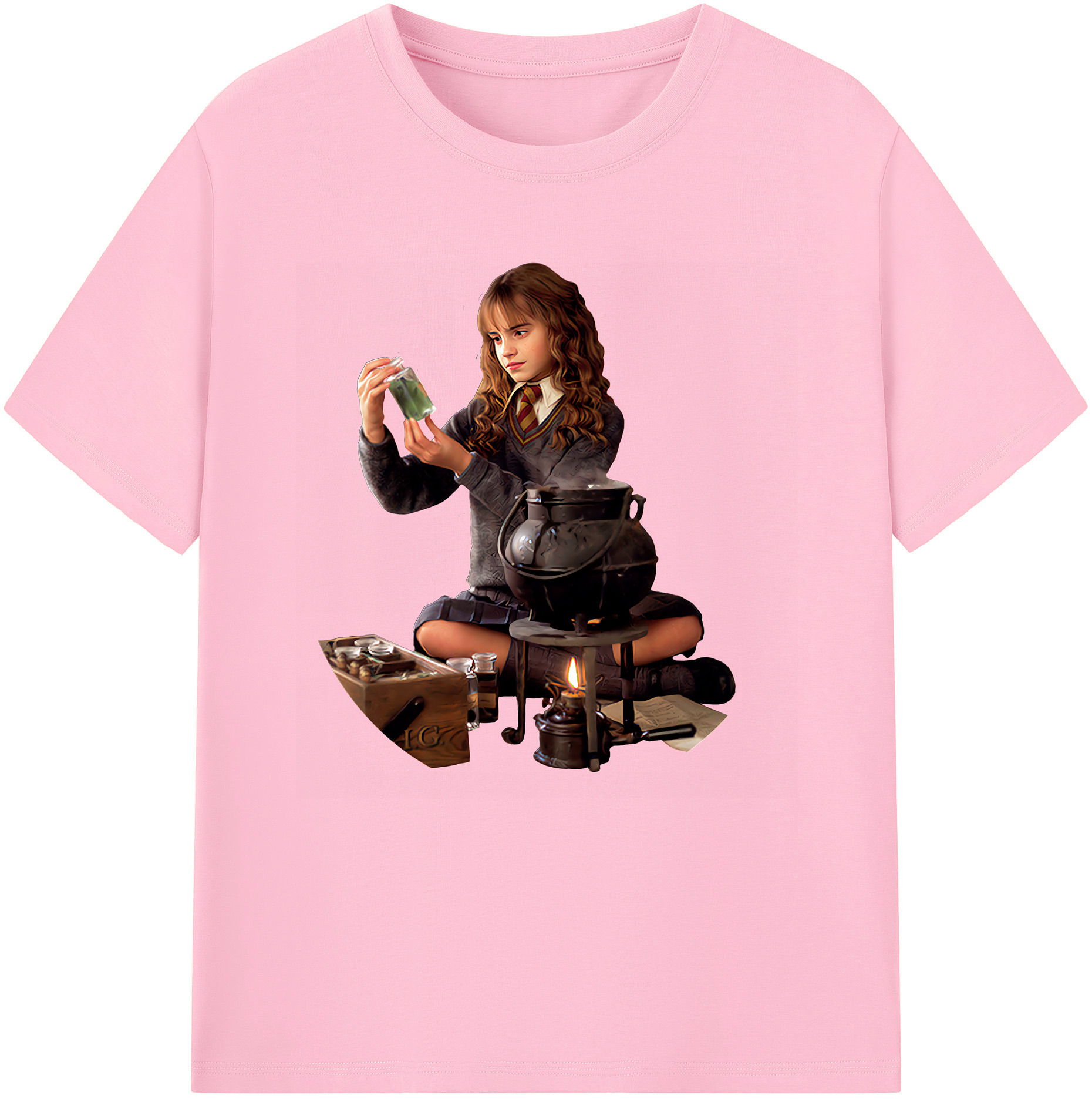 （画像用） Harry Potter ハリー・ポッターシリーズ 綿100％半袖Tシャツ（フロントプリント）
