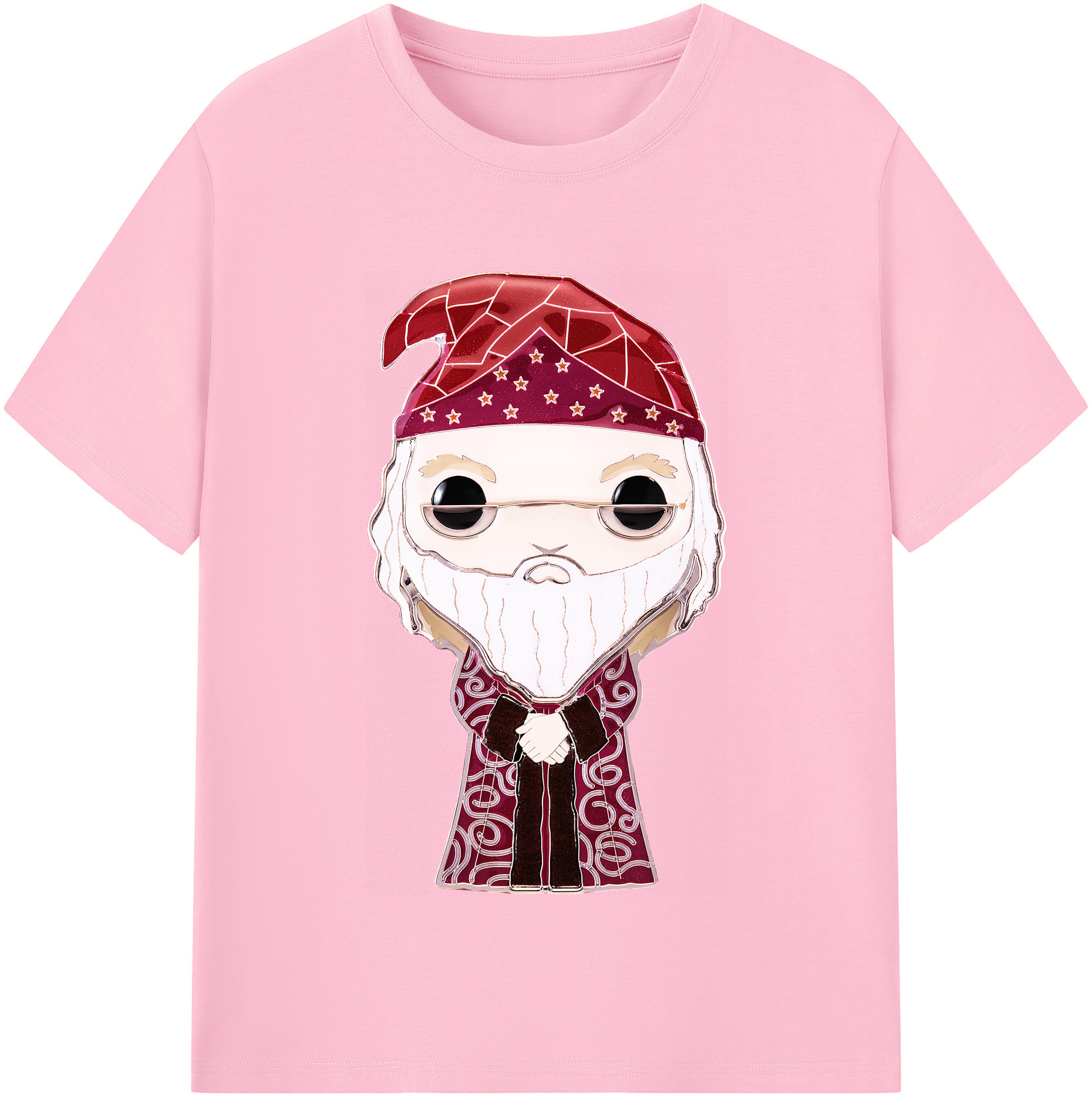 （画像用） Harry Potter ハリー・ポッターシリーズ 綿100％半袖Tシャツ（フロントプリント）