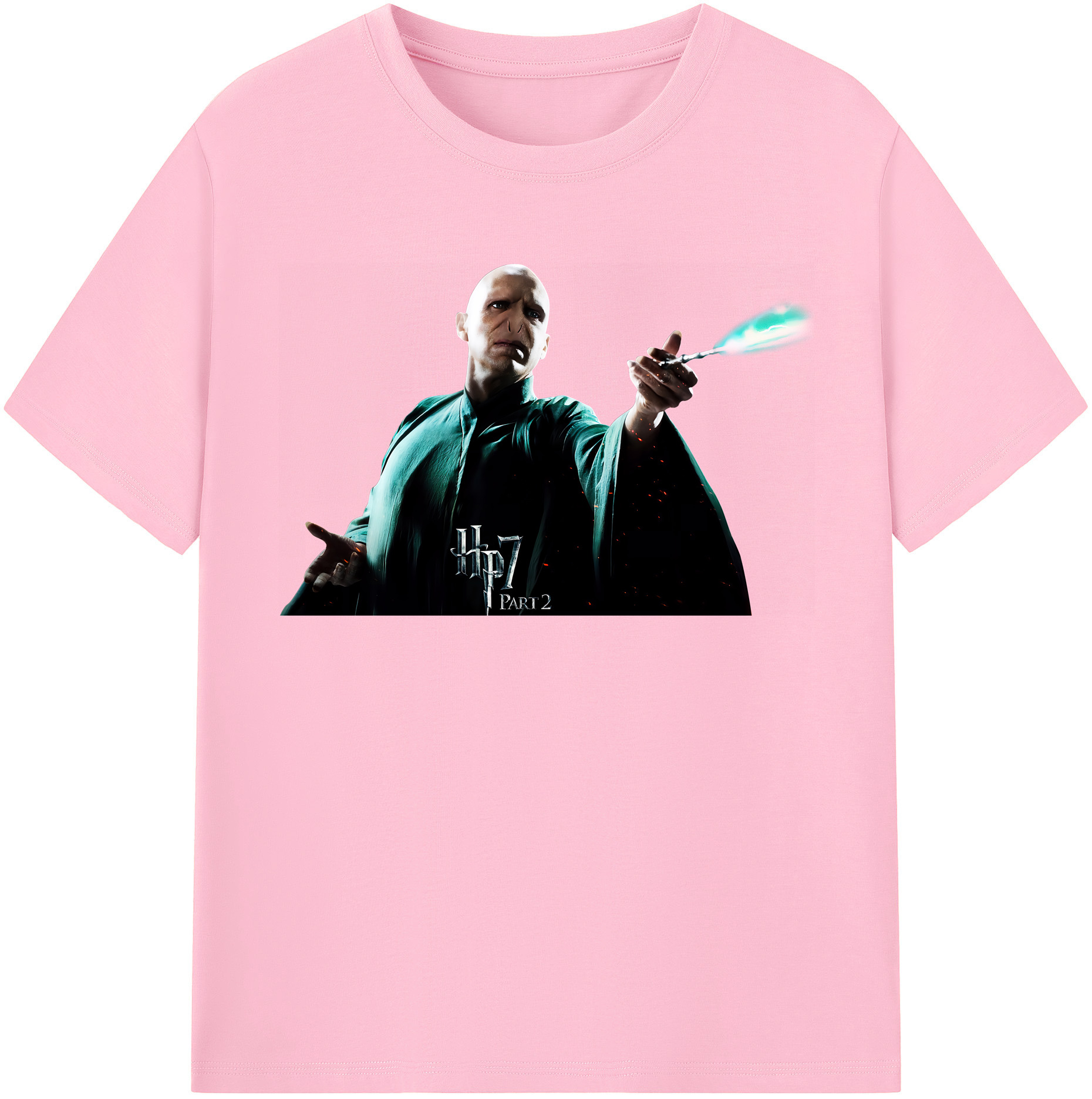 （画像用） Harry Potter ハリー・ポッターシリーズ 綿100％半袖Tシャツ（フロントプリント）