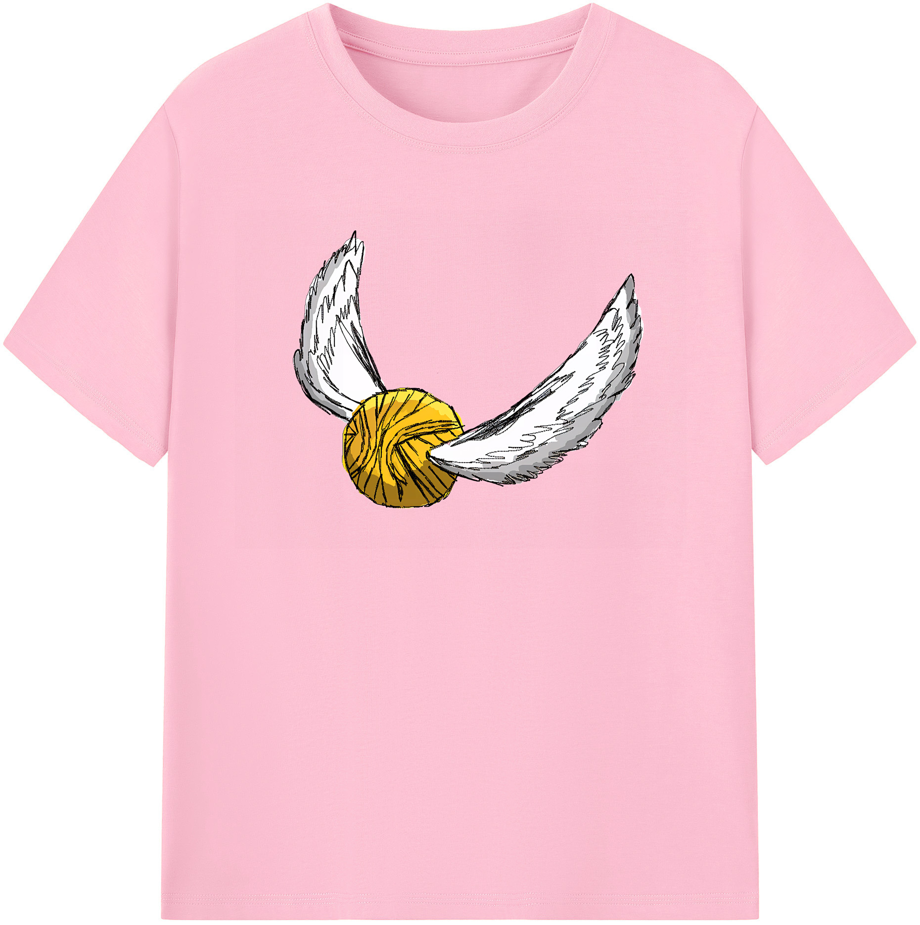 （画像用） Harry Potter ハリー・ポッターシリーズ 綿100％半袖Tシャツ（フロントプリント）
