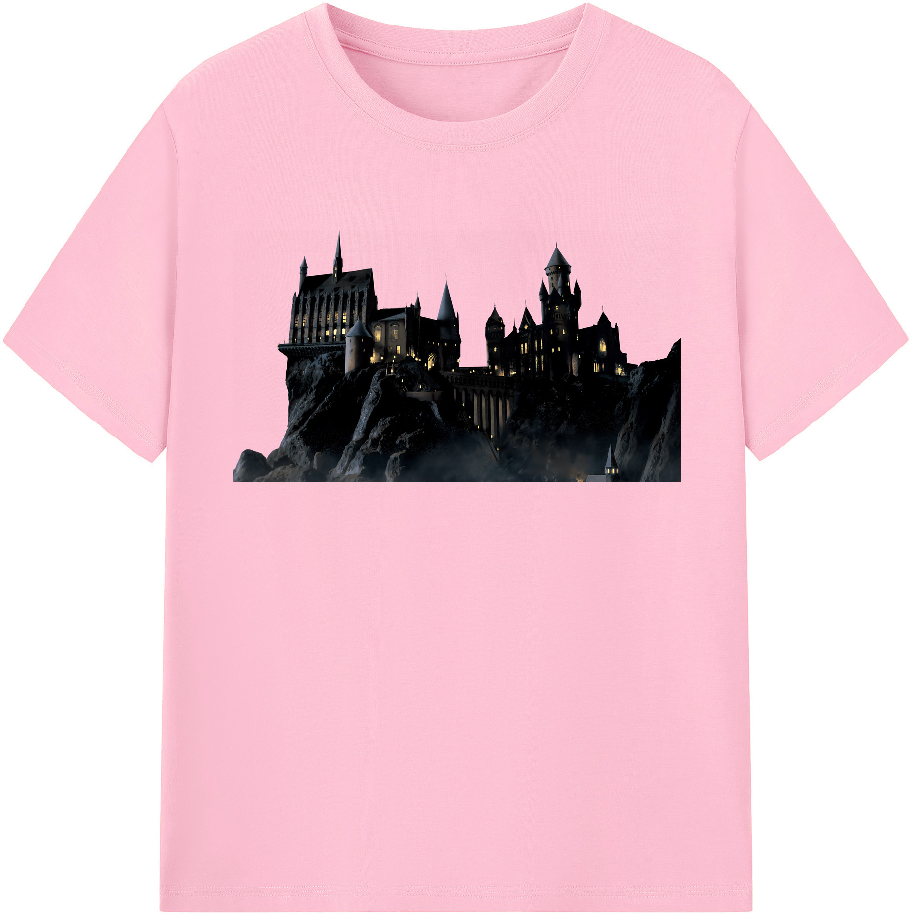 （画像用） Harry Potter ハリー・ポッターシリーズ 綿100％半袖Tシャツ（フロントプリント）