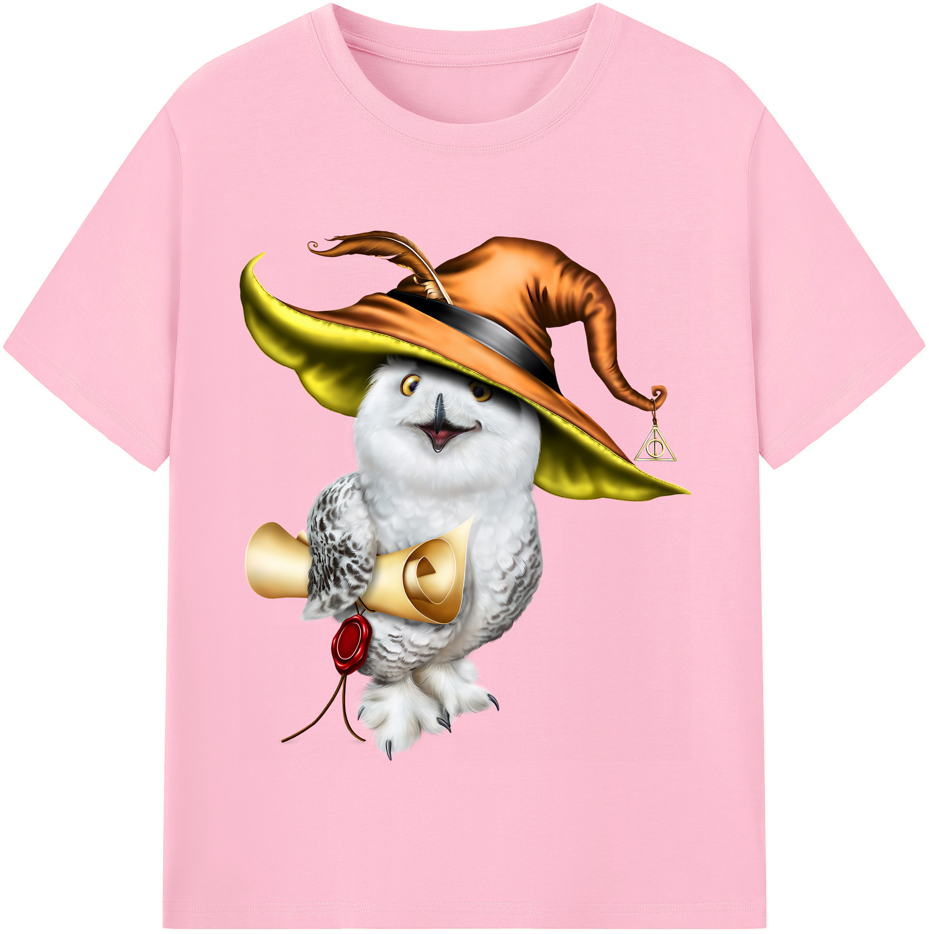 （画像用） Harry Potter ハリー・ポッターシリーズ 綿100％半袖Tシャツ（フロントプリント）