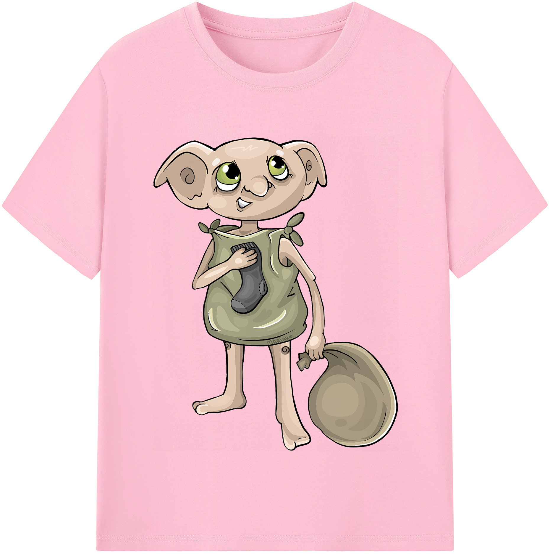 （画像用） Harry Potter ハリー・ポッターシリーズ 綿100％半袖Tシャツ（フロントプリント）