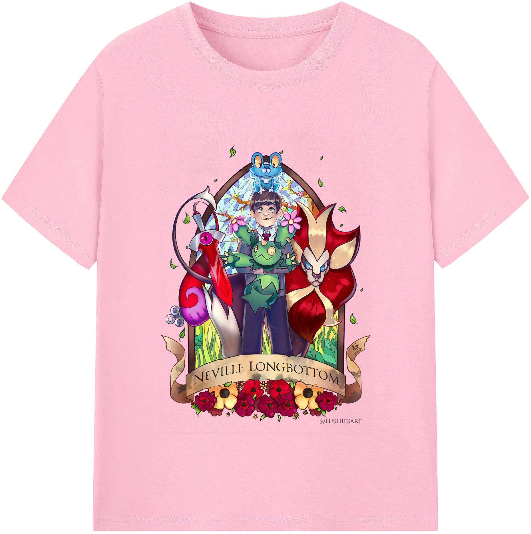 （画像用） Harry Potter ハリー・ポッターシリーズ 綿100％半袖Tシャツ（フロントプリント）