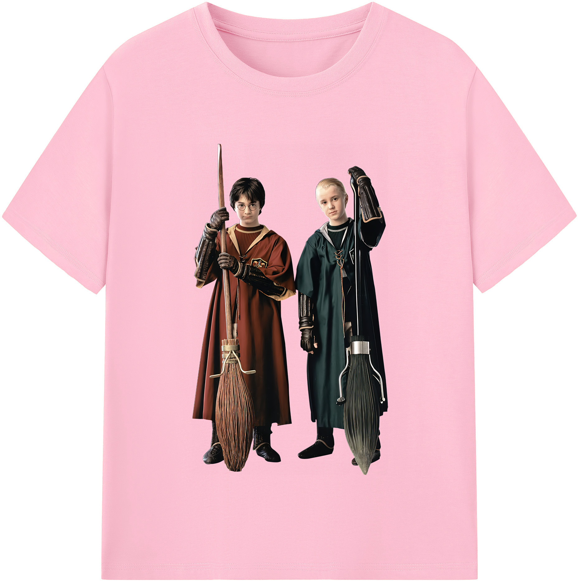 （画像用） Harry Potter ハリー・ポッターシリーズ 綿100％半袖Tシャツ（フロントプリント）