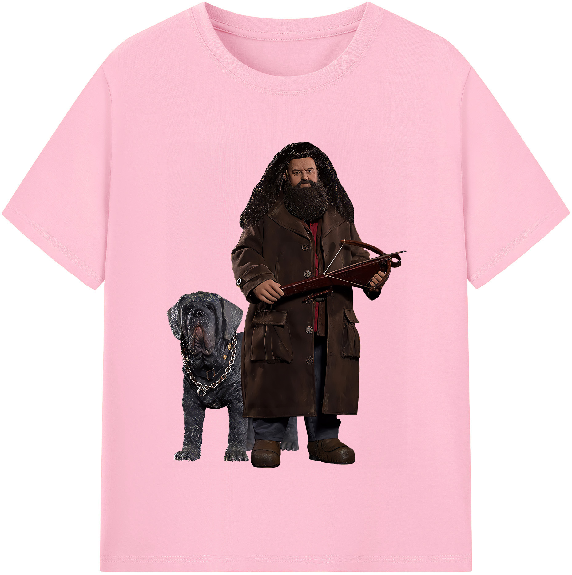 （画像用） Harry Potter ハリー・ポッターシリーズ 綿100％半袖Tシャツ（フロントプリント）
