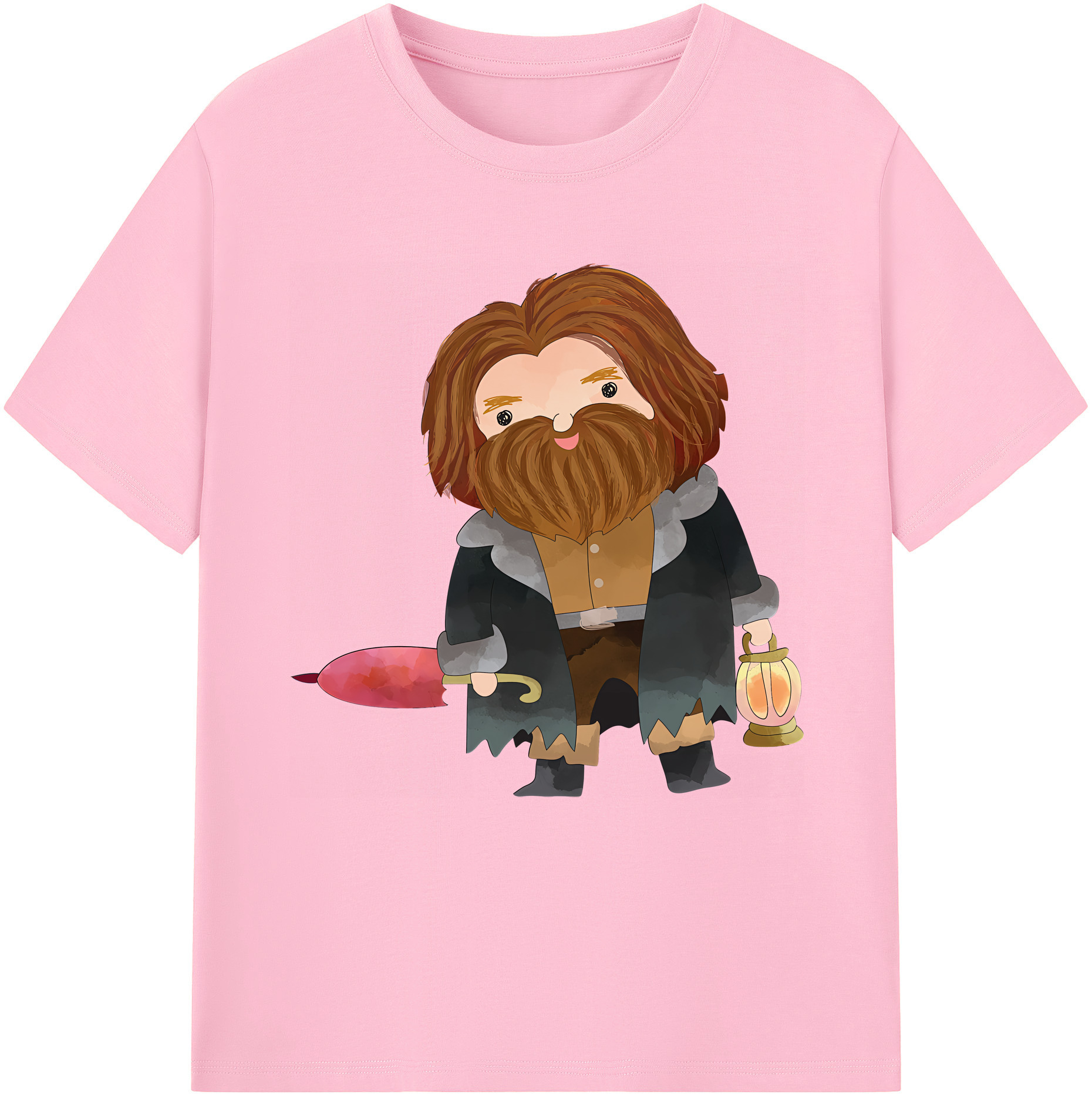 （画像用） Harry Potter ハリー・ポッターシリーズ 綿100％半袖Tシャツ（フロントプリント）