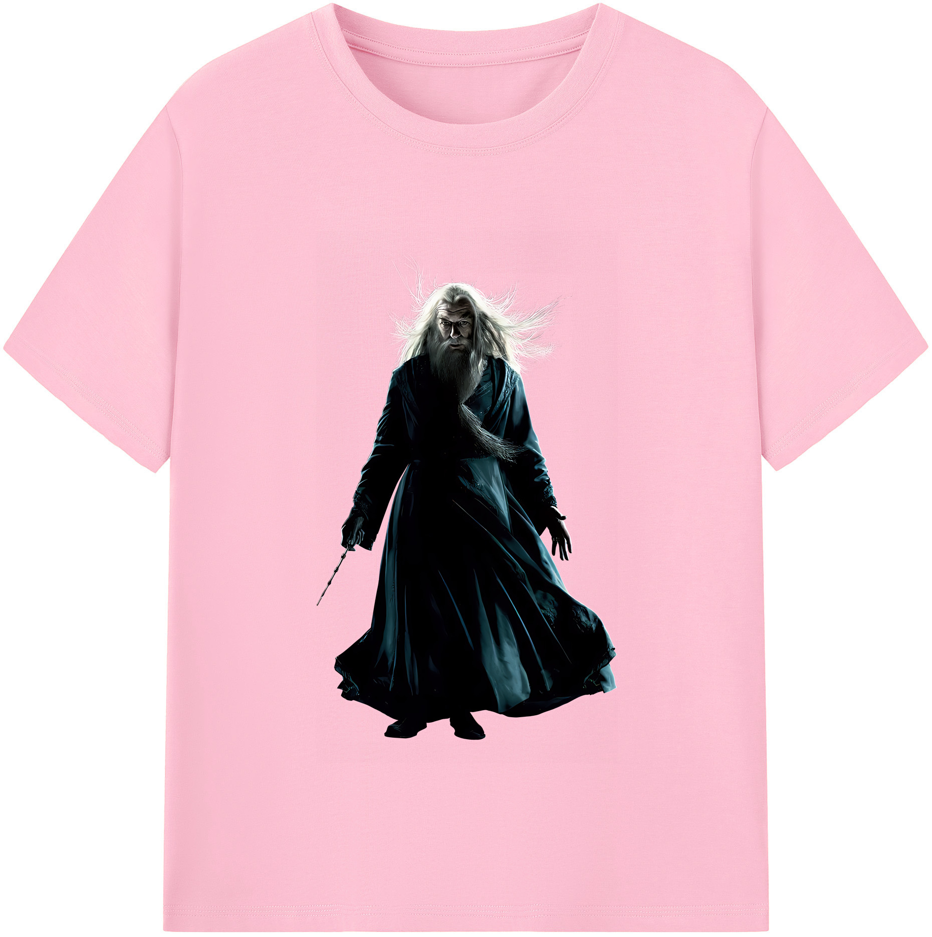 （画像用） Harry Potter ハリー・ポッターシリーズ 綿100％半袖Tシャツ（フロントプリント）