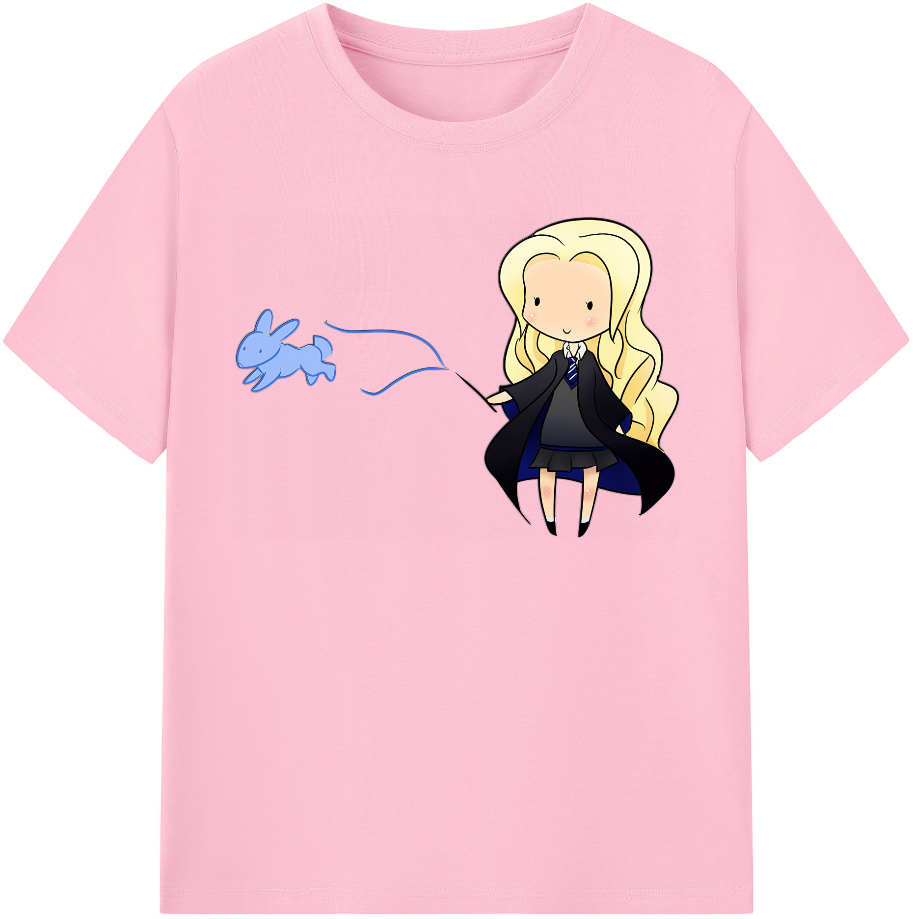（画像用） Harry Potter ハリー・ポッターシリーズ 綿100％半袖Tシャツ（フロントプリント）