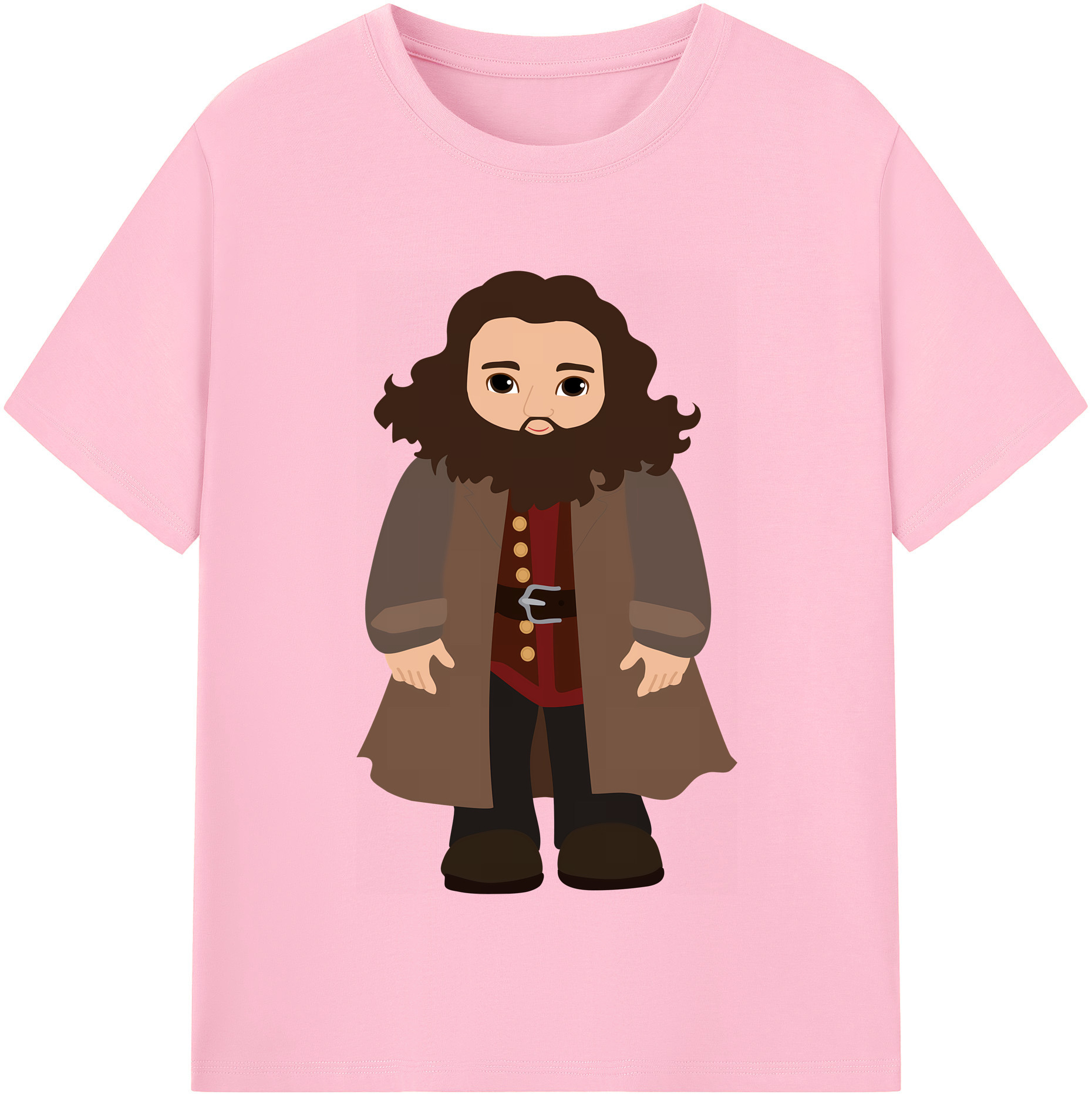 （画像用） Harry Potter ハリー・ポッターシリーズ 綿100％半袖Tシャツ（フロントプリント）