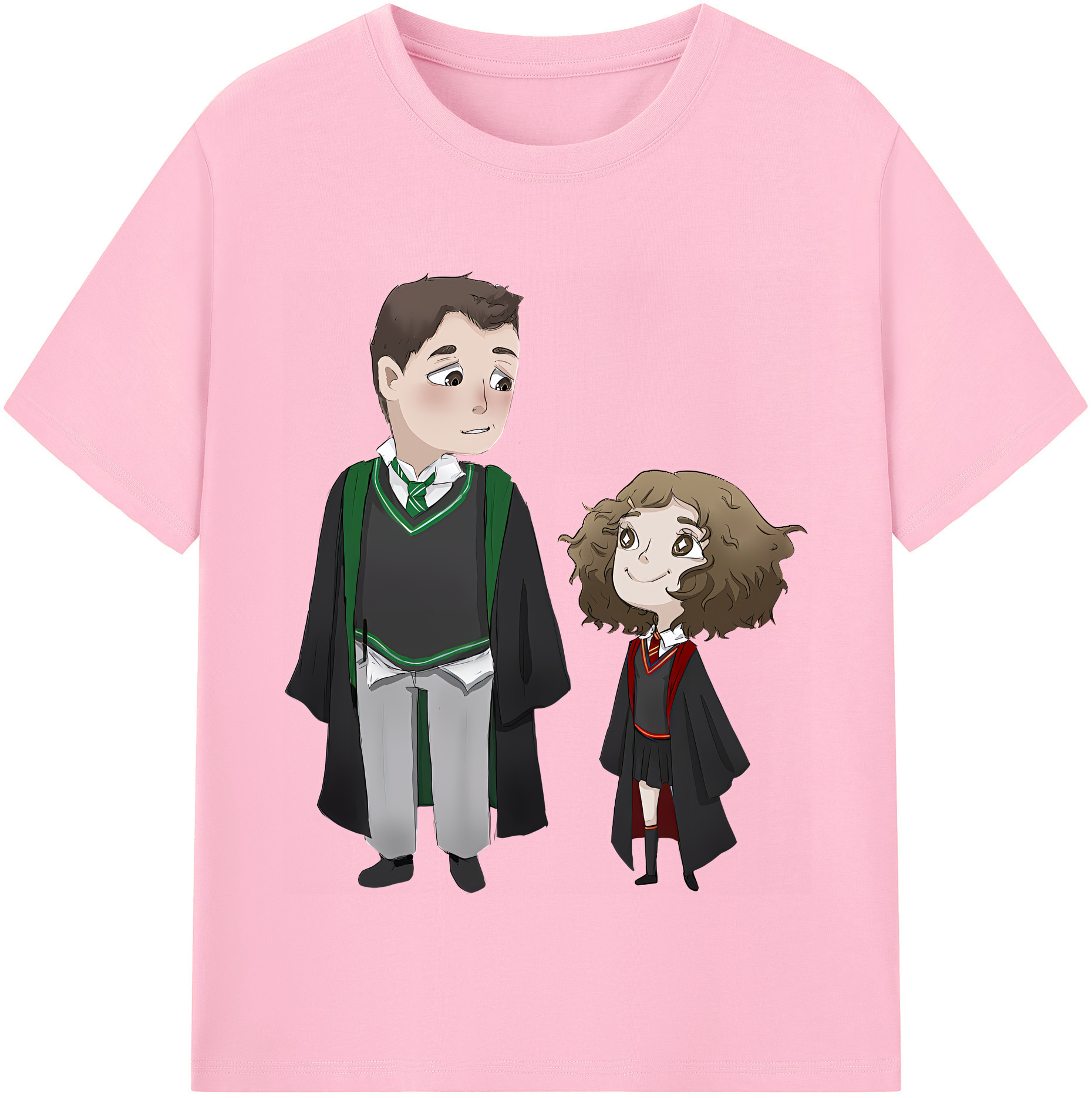 （画像用） Harry Potter ハリー・ポッターシリーズ 綿100％半袖Tシャツ（フロントプリント）