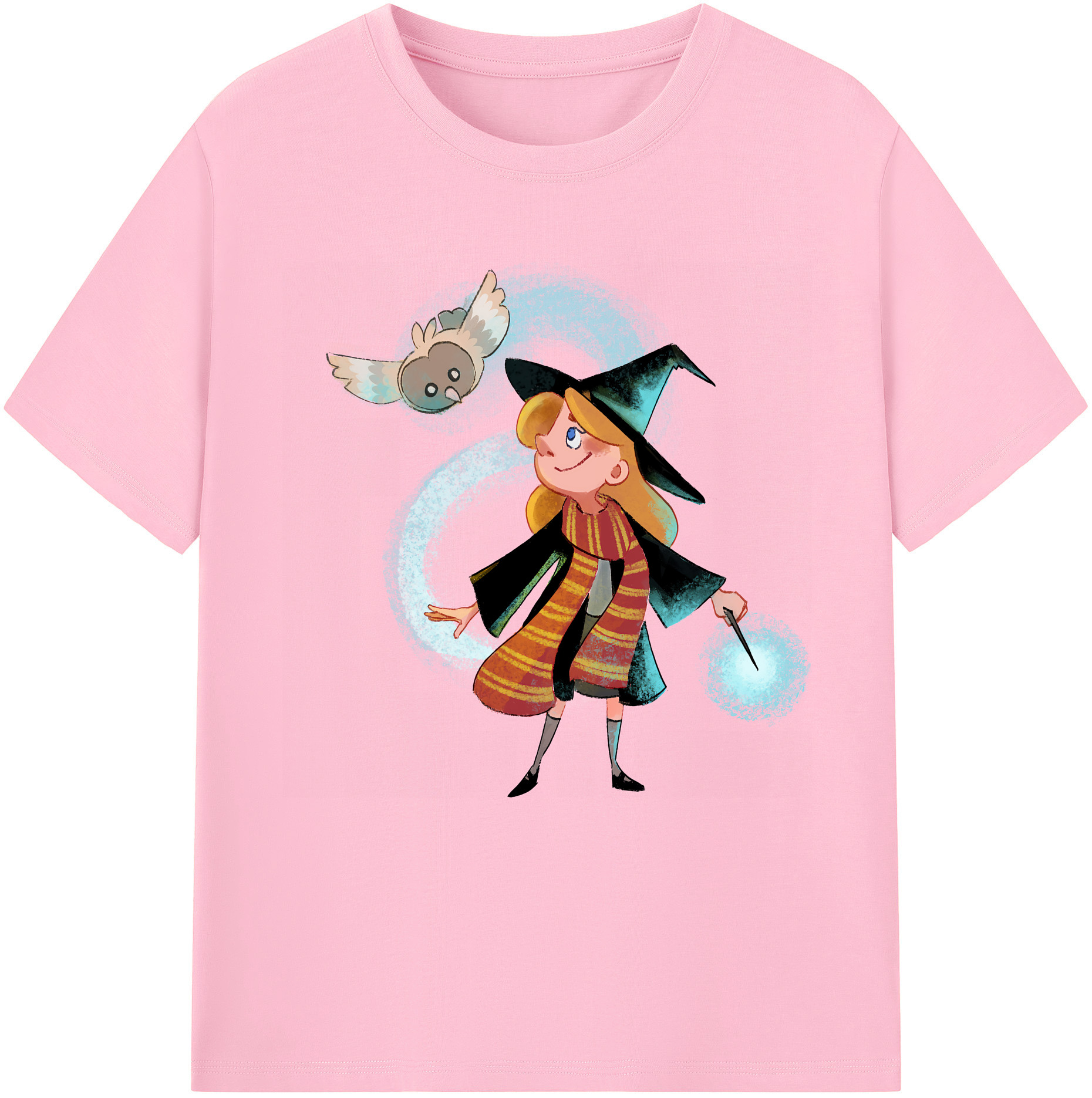 （画像用） Harry Potter ハリー・ポッターシリーズ 綿100％半袖Tシャツ（フロントプリント）