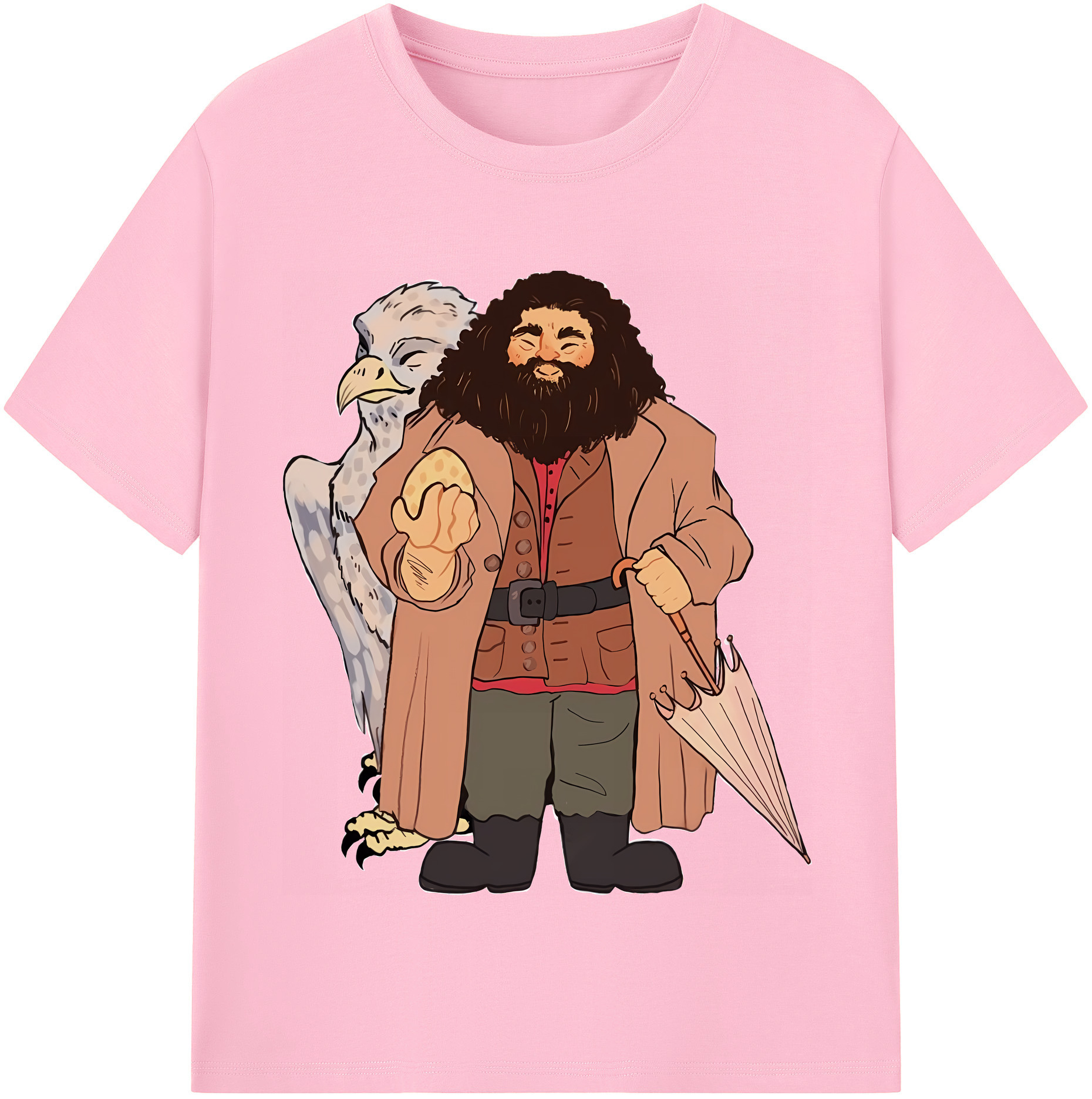 （画像用） Harry Potter ハリー・ポッターシリーズ 綿100％半袖Tシャツ（フロントプリント）