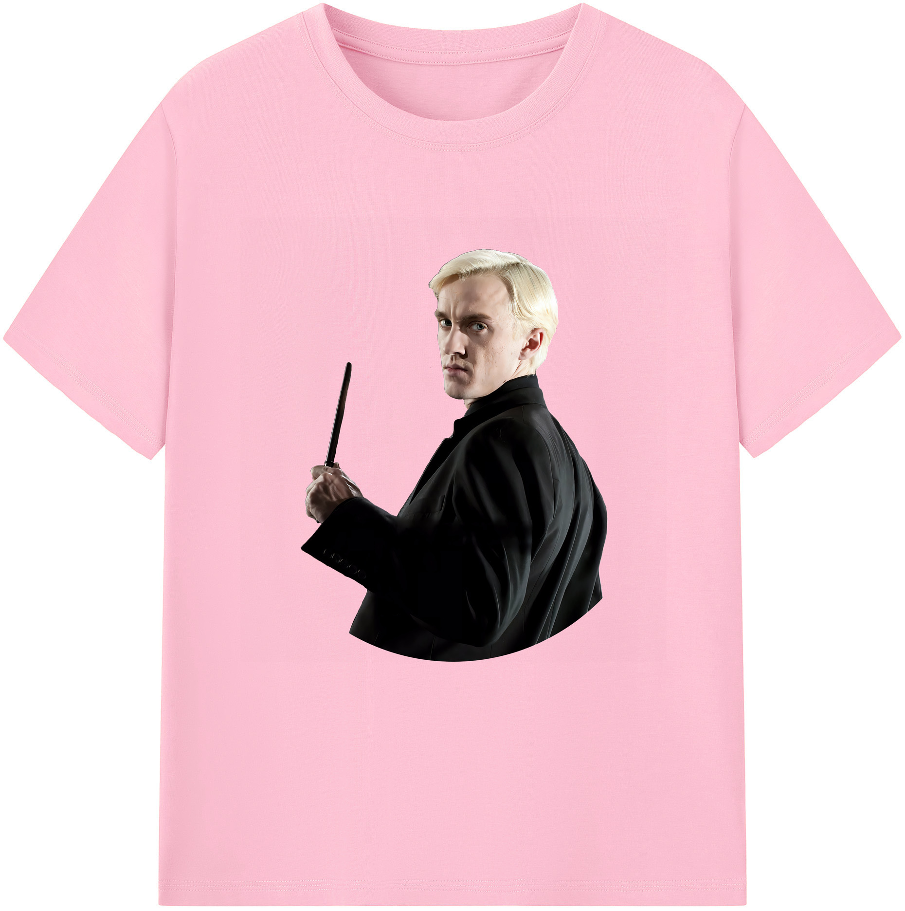 （画像用） Harry Potter ハリー・ポッターシリーズ 綿100％半袖Tシャツ（フロントプリント）