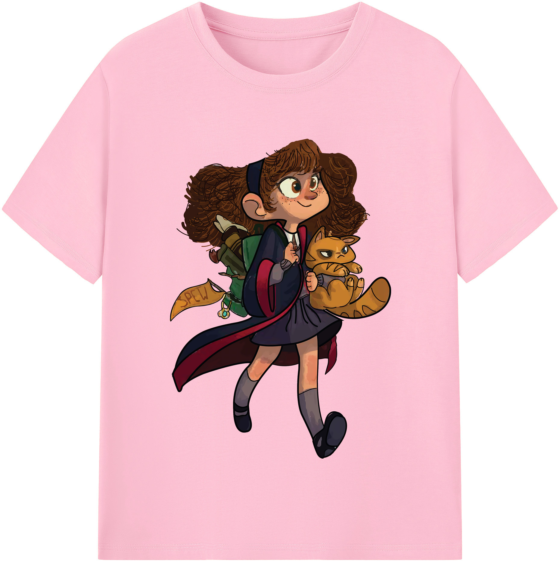 （画像用） Harry Potter ハリー・ポッターシリーズ 綿100％半袖Tシャツ（フロントプリント）