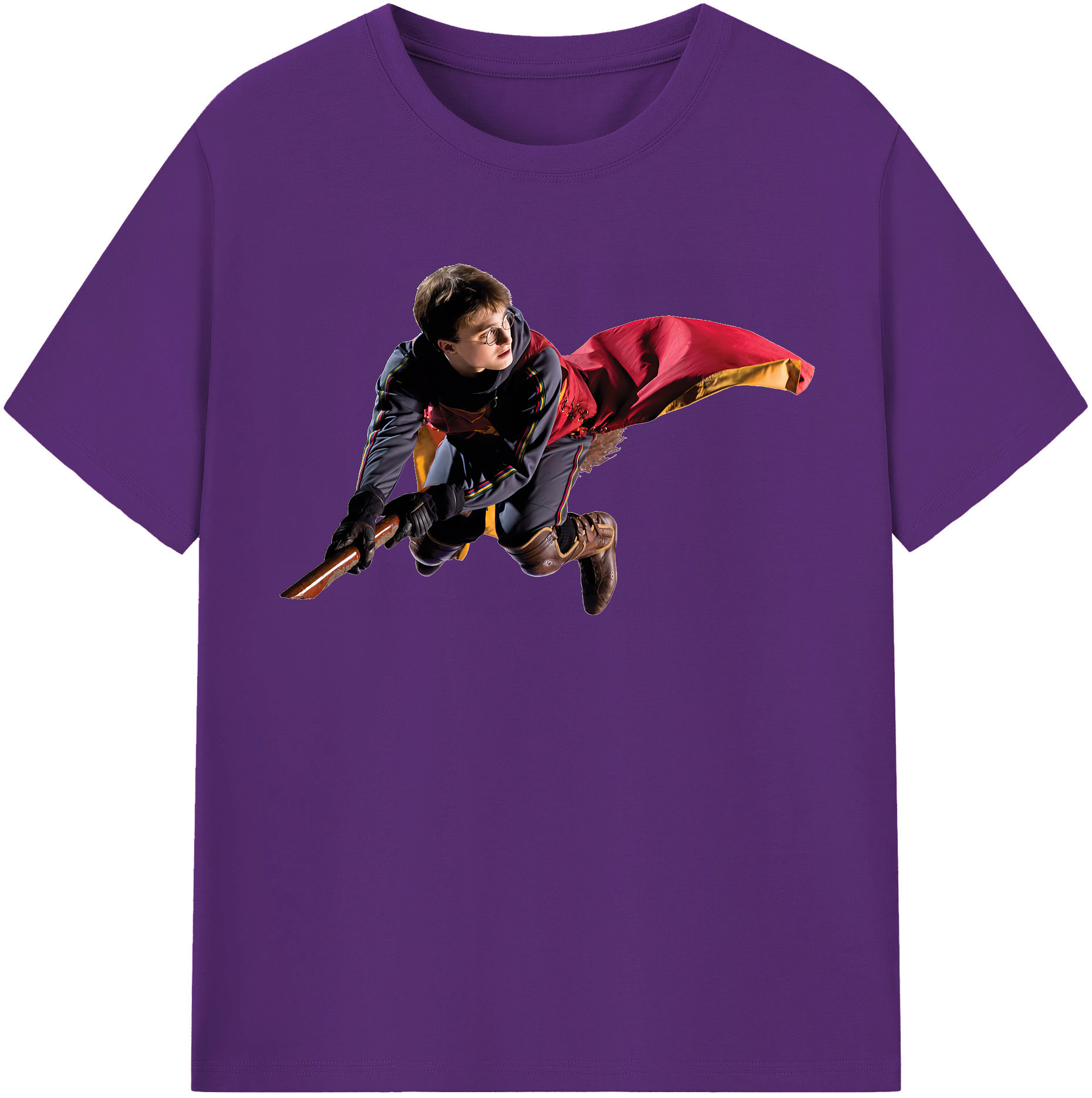 （画像用） Harry Potter ハリー・ポッターシリーズ 綿100％半袖Tシャツ（フロントプリント）