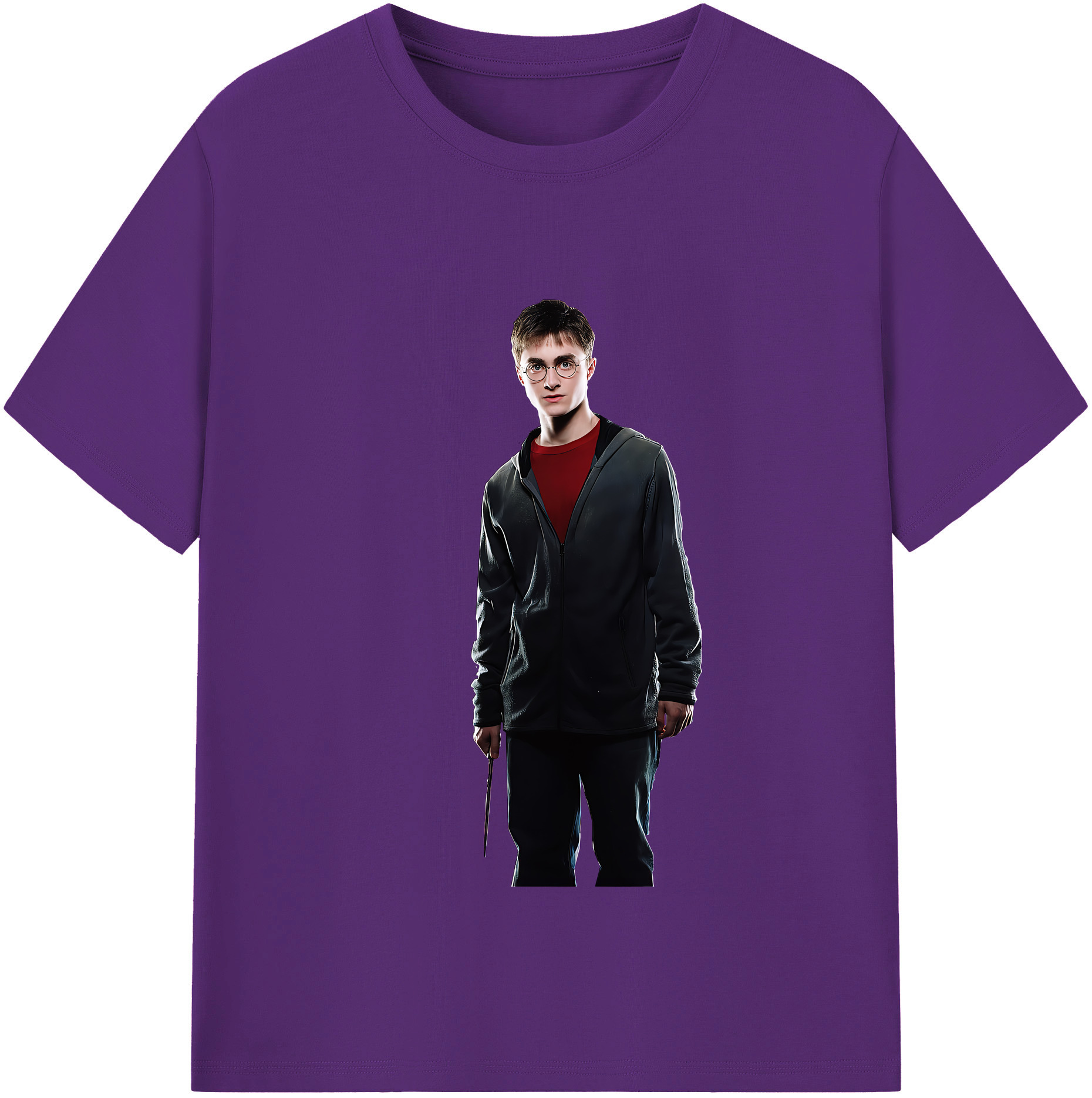 （画像用） Harry Potter ハリー・ポッターシリーズ 綿100％半袖Tシャツ（フロントプリント）