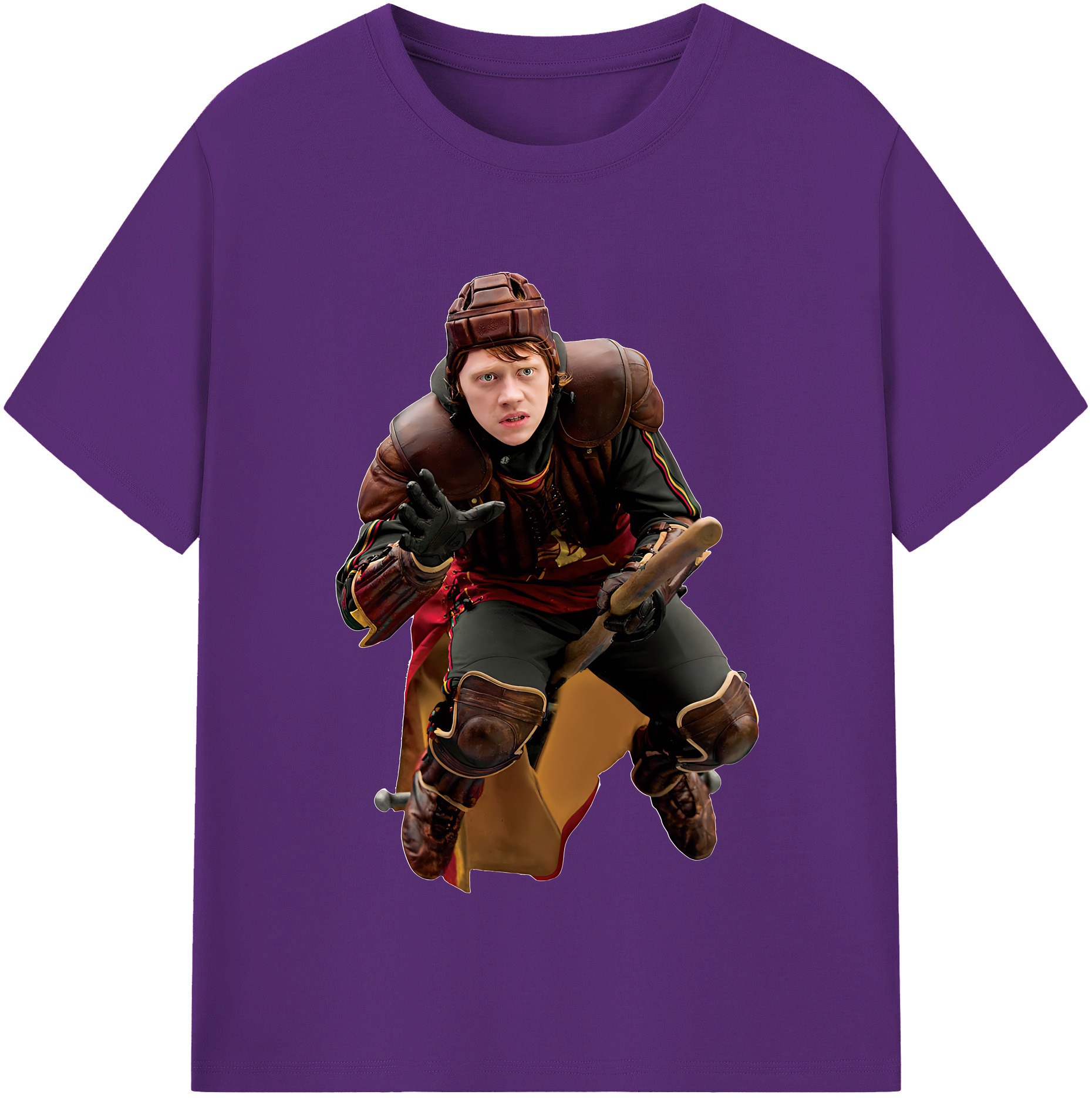 （画像用） Harry Potter ハリー・ポッターシリーズ 綿100％半袖Tシャツ（フロントプリント）