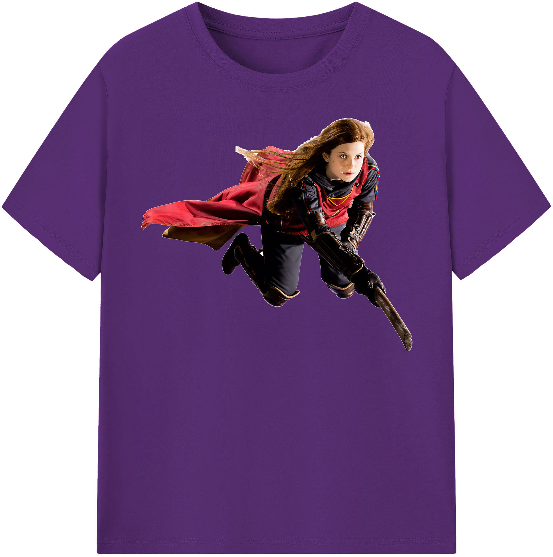（画像用） Harry Potter ハリー・ポッターシリーズ 綿100％半袖Tシャツ（フロントプリント）