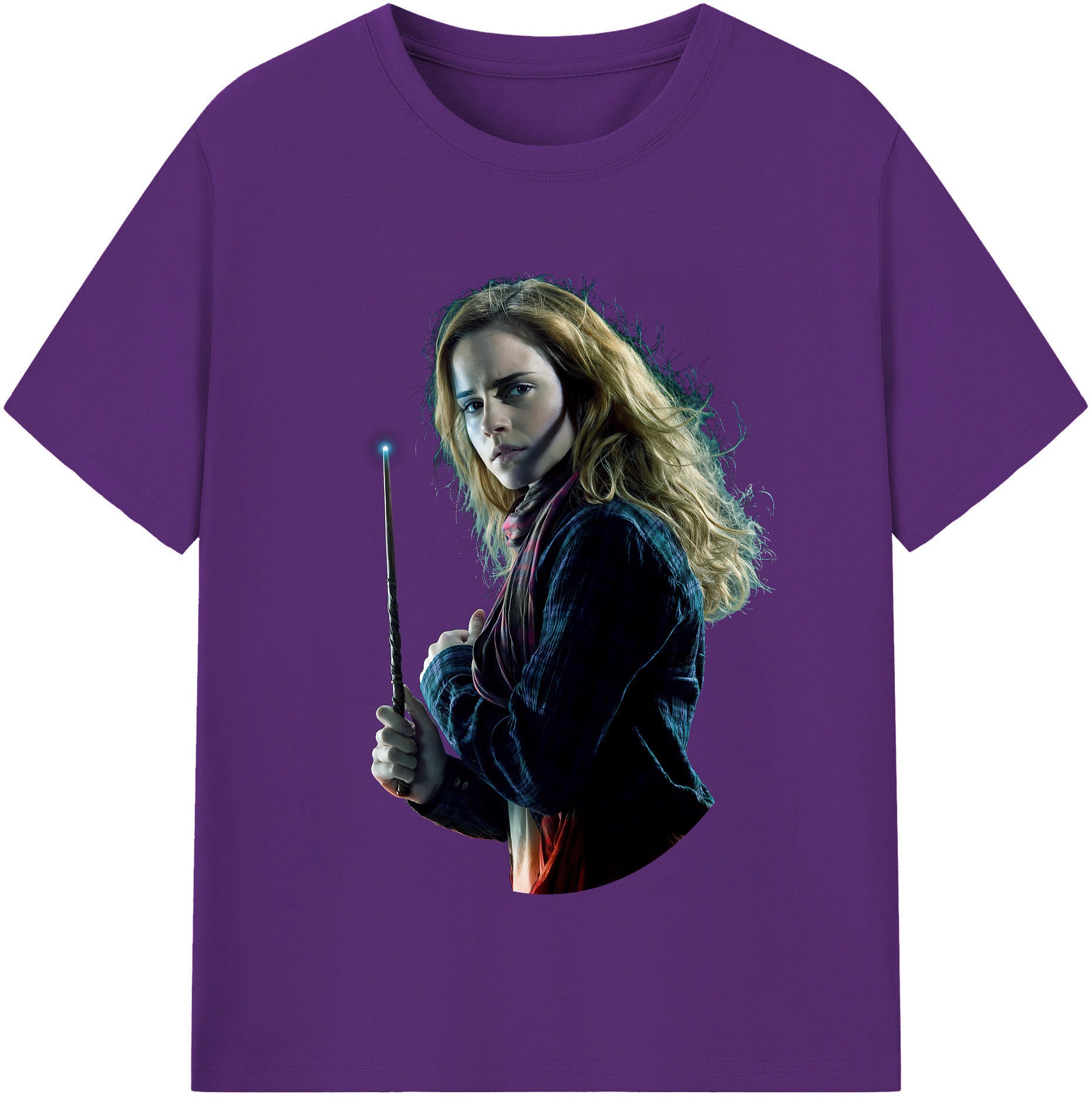 （画像用） Harry Potter ハリー・ポッターシリーズ 綿100％半袖Tシャツ（フロントプリント）