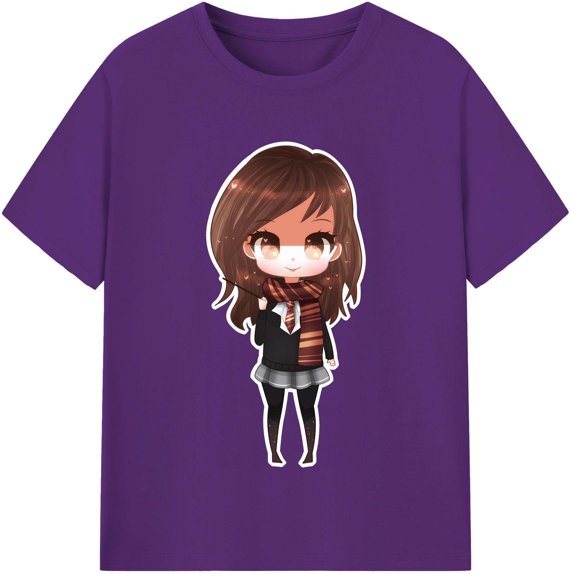 （画像用） Harry Potter ハリー・ポッターシリーズ 綿100％半袖Tシャツ（フロントプリント）