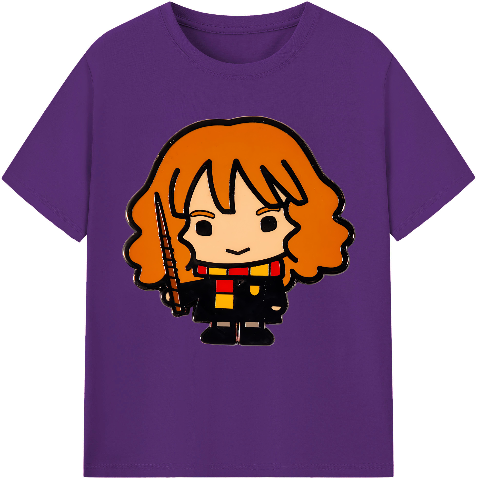 （画像用） Harry Potter ハリー・ポッターシリーズ 綿100％半袖Tシャツ（フロントプリント）