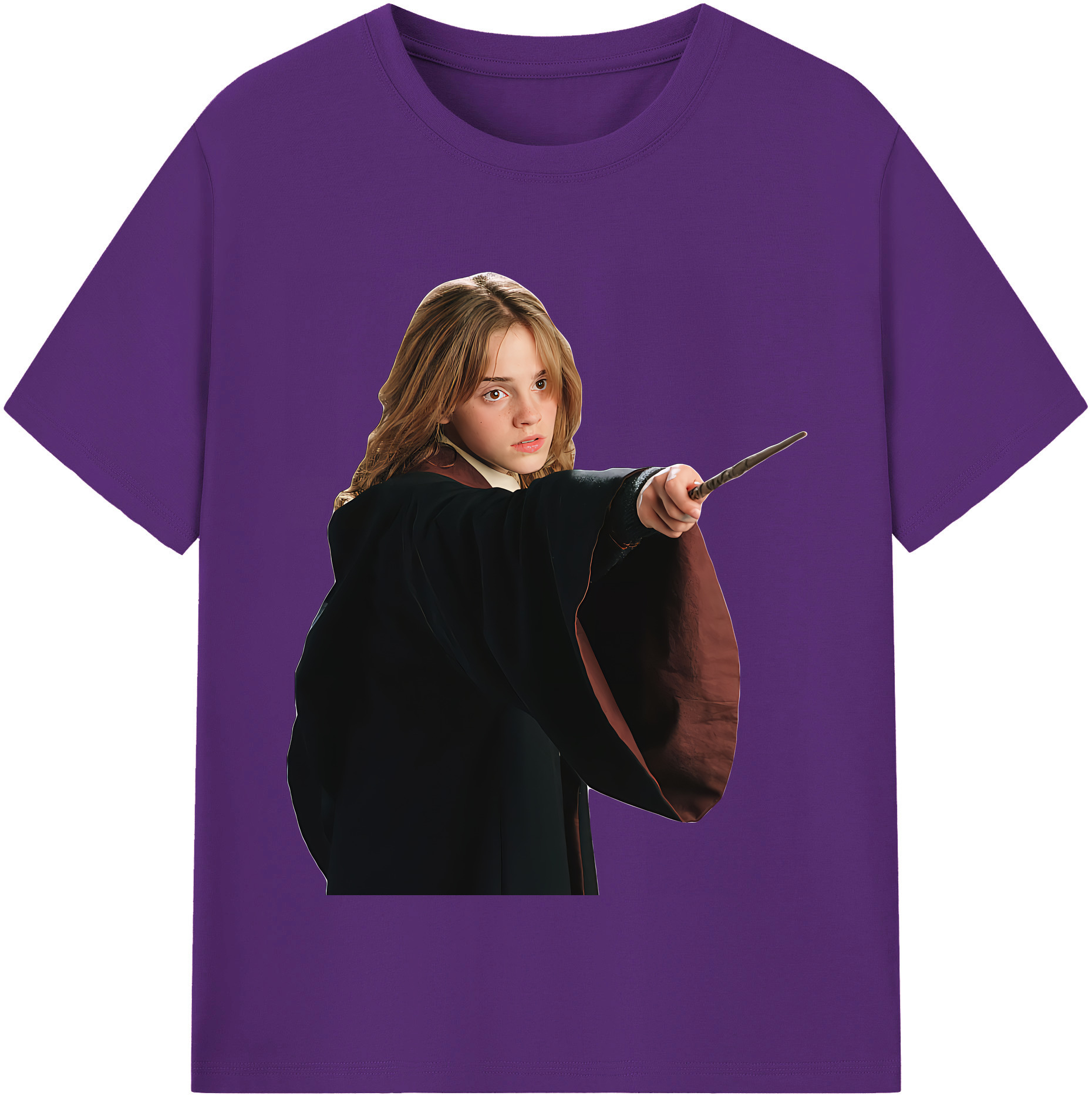 （画像用） Harry Potter ハリー・ポッターシリーズ 綿100％半袖Tシャツ（フロントプリント）