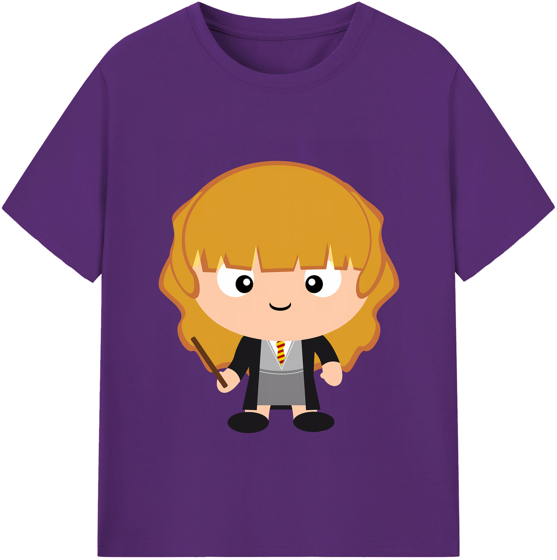 （画像用） Harry Potter ハリー・ポッターシリーズ 綿100％半袖Tシャツ（フロントプリント）