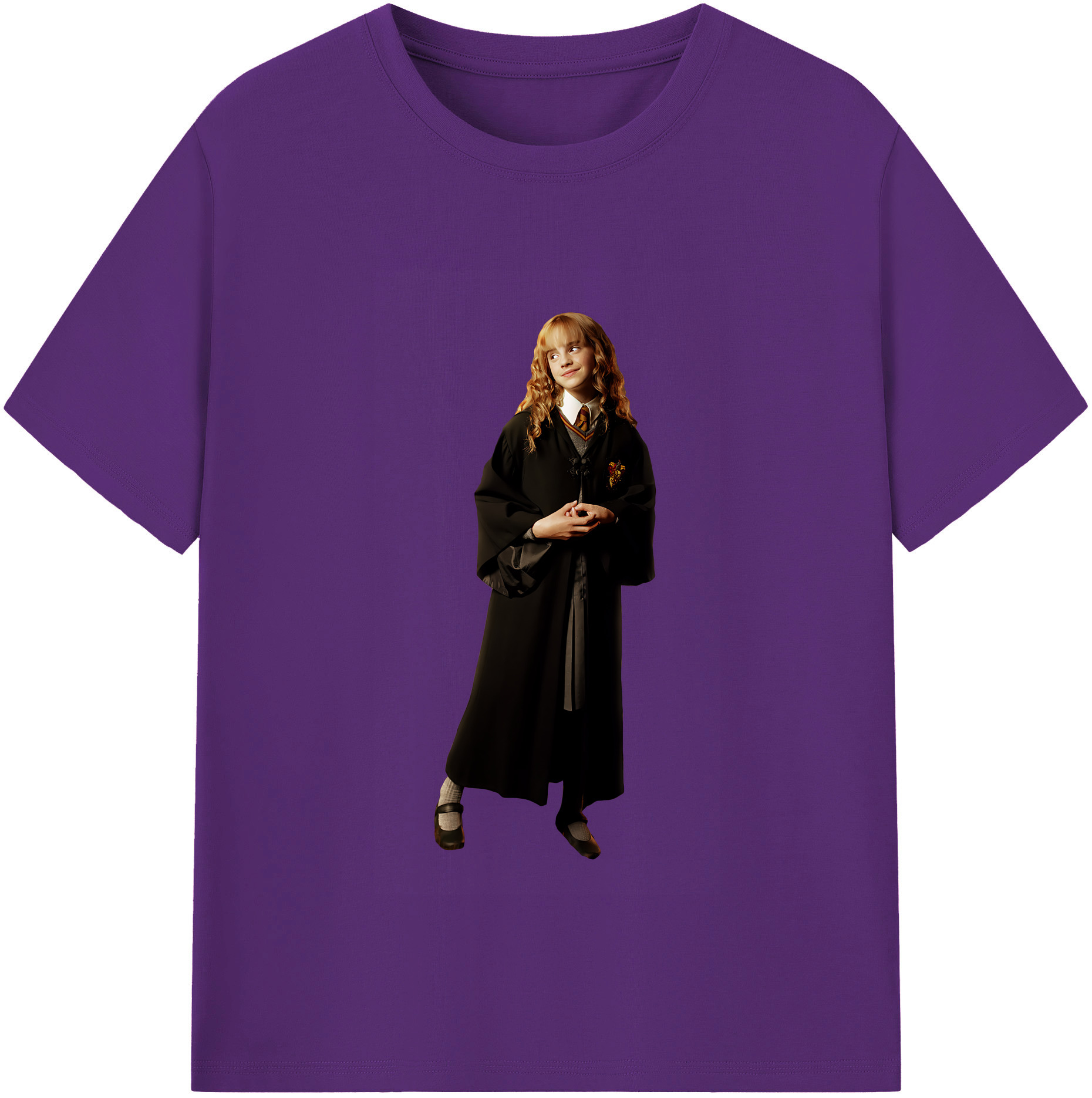 （画像用） Harry Potter ハリー・ポッターシリーズ 綿100％半袖Tシャツ（フロントプリント）