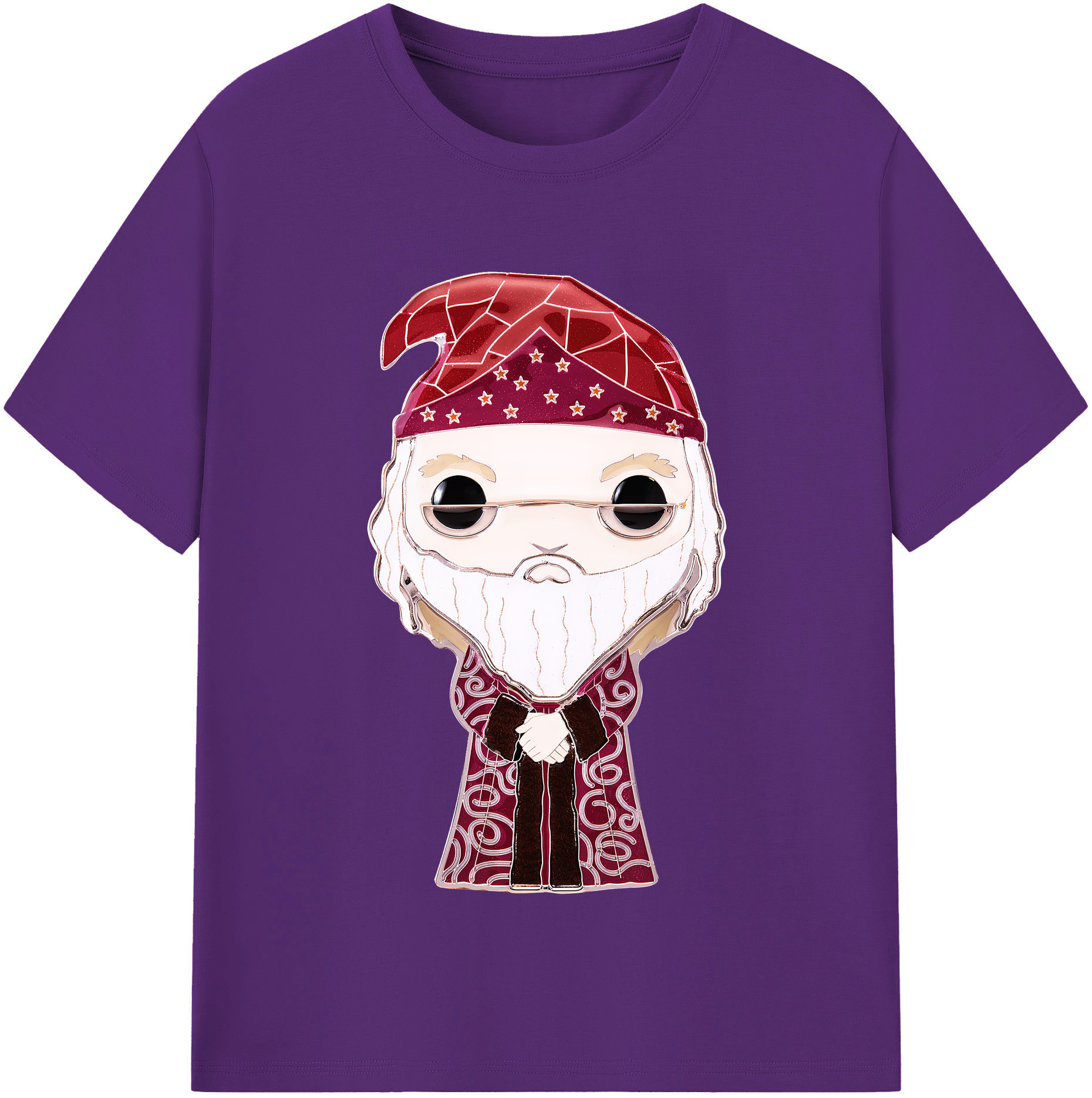 （画像用） Harry Potter ハリー・ポッターシリーズ 綿100％半袖Tシャツ（フロントプリント）