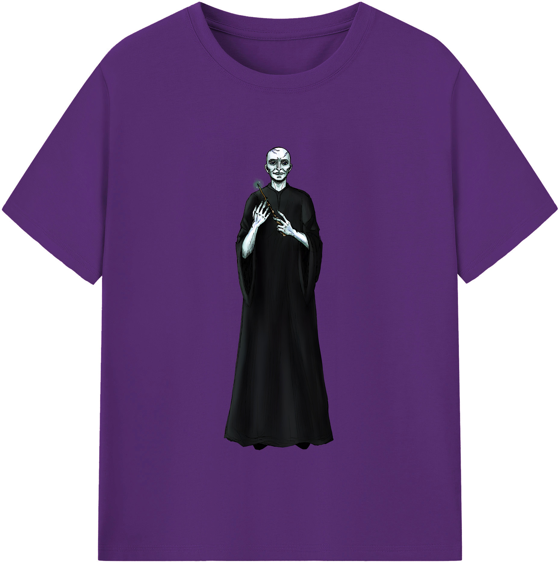 （画像用） Harry Potter ハリー・ポッターシリーズ 綿100％半袖Tシャツ（フロントプリント）