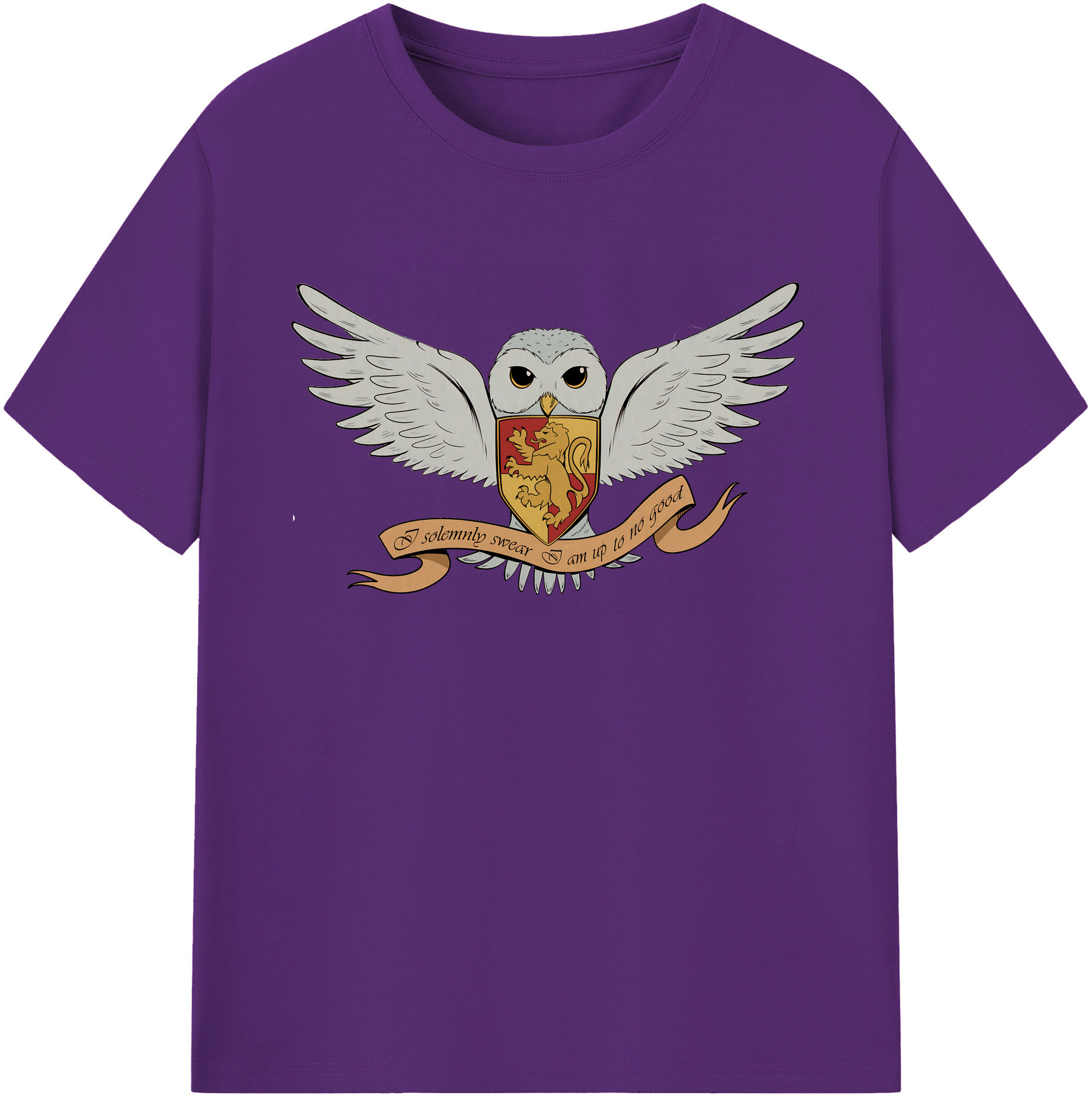 （画像用） Harry Potter ハリー・ポッターシリーズ 綿100％半袖Tシャツ（フロントプリント）