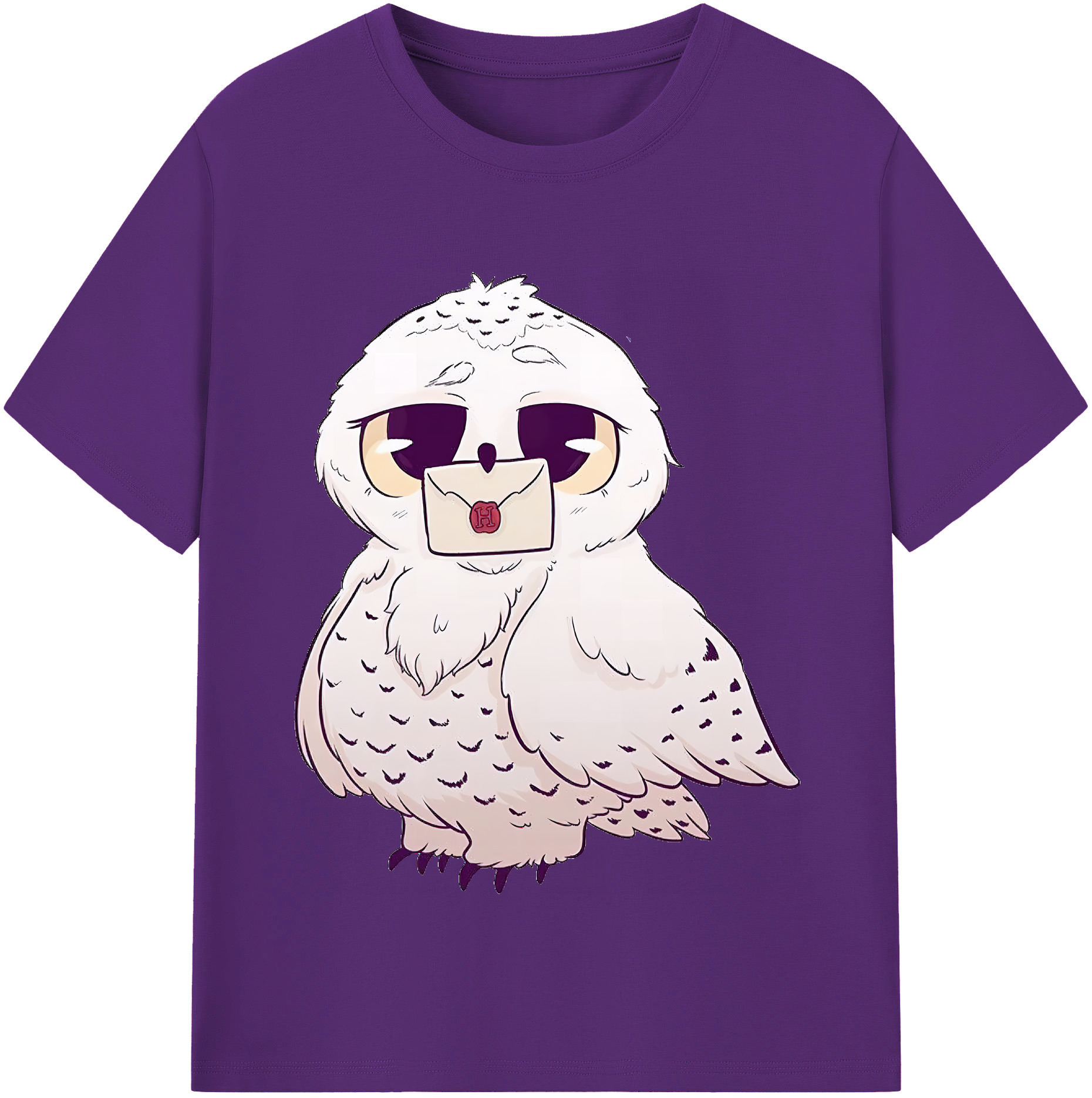 （画像用） Harry Potter ハリー・ポッターシリーズ 綿100％半袖Tシャツ（フロントプリント）