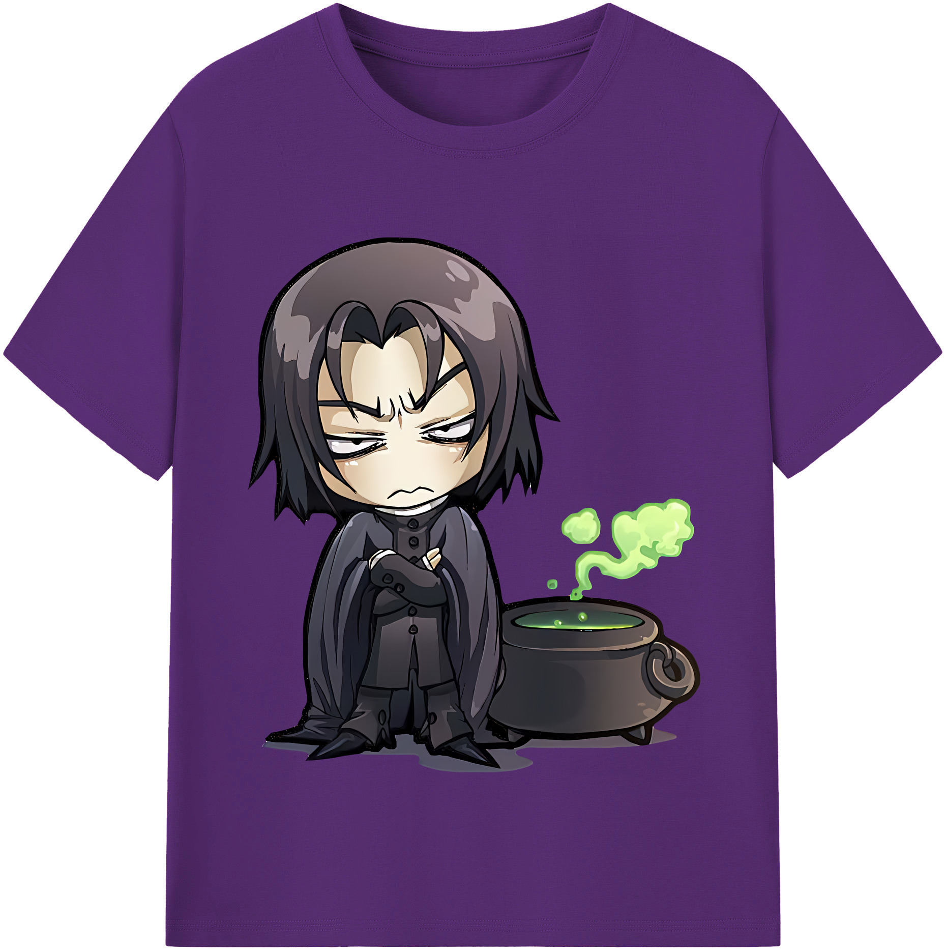 （画像用） Harry Potter ハリー・ポッターシリーズ 綿100％半袖Tシャツ（フロントプリント）