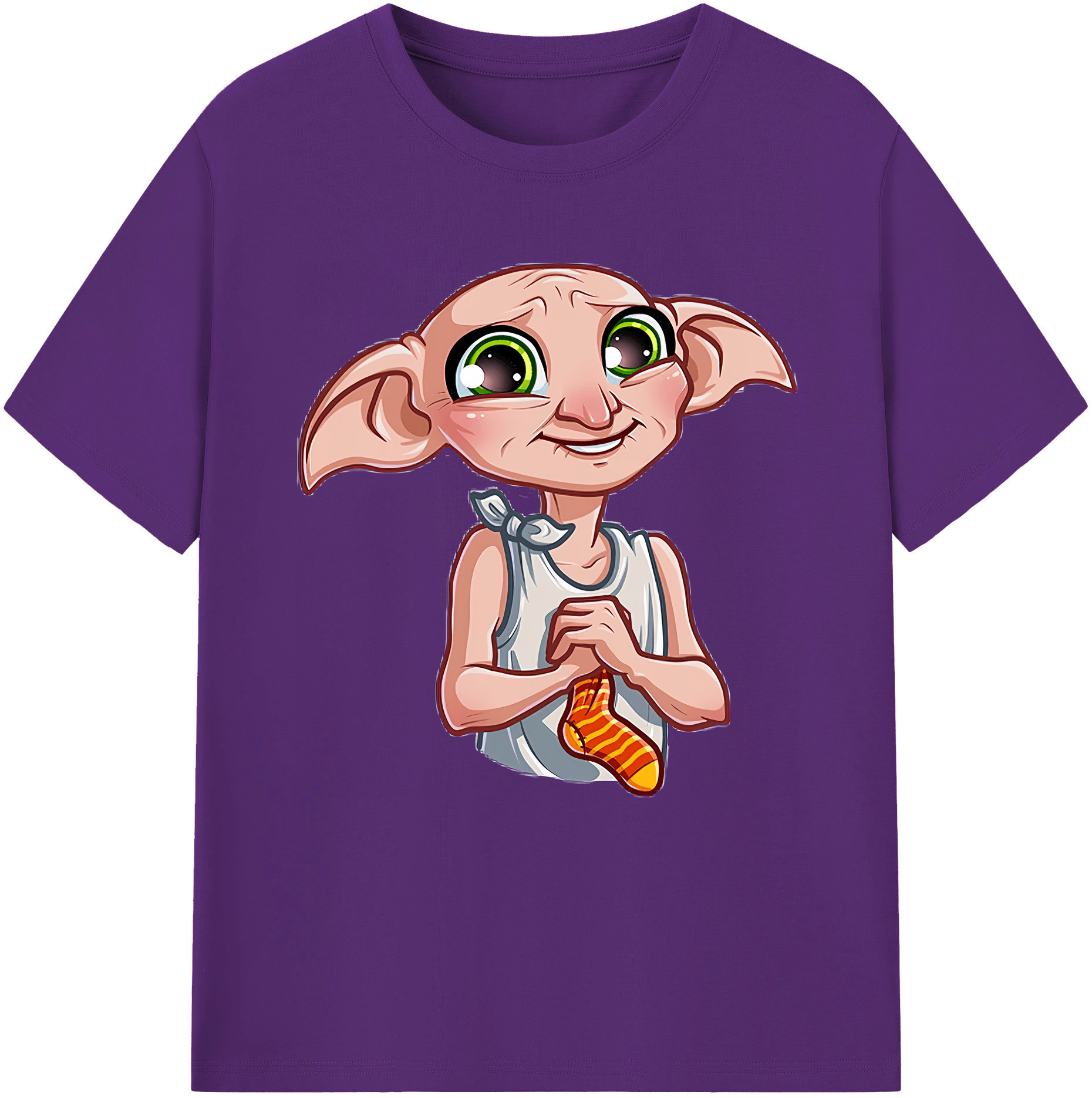 （画像用） Harry Potter ハリー・ポッターシリーズ 綿100％半袖Tシャツ（フロントプリント）
