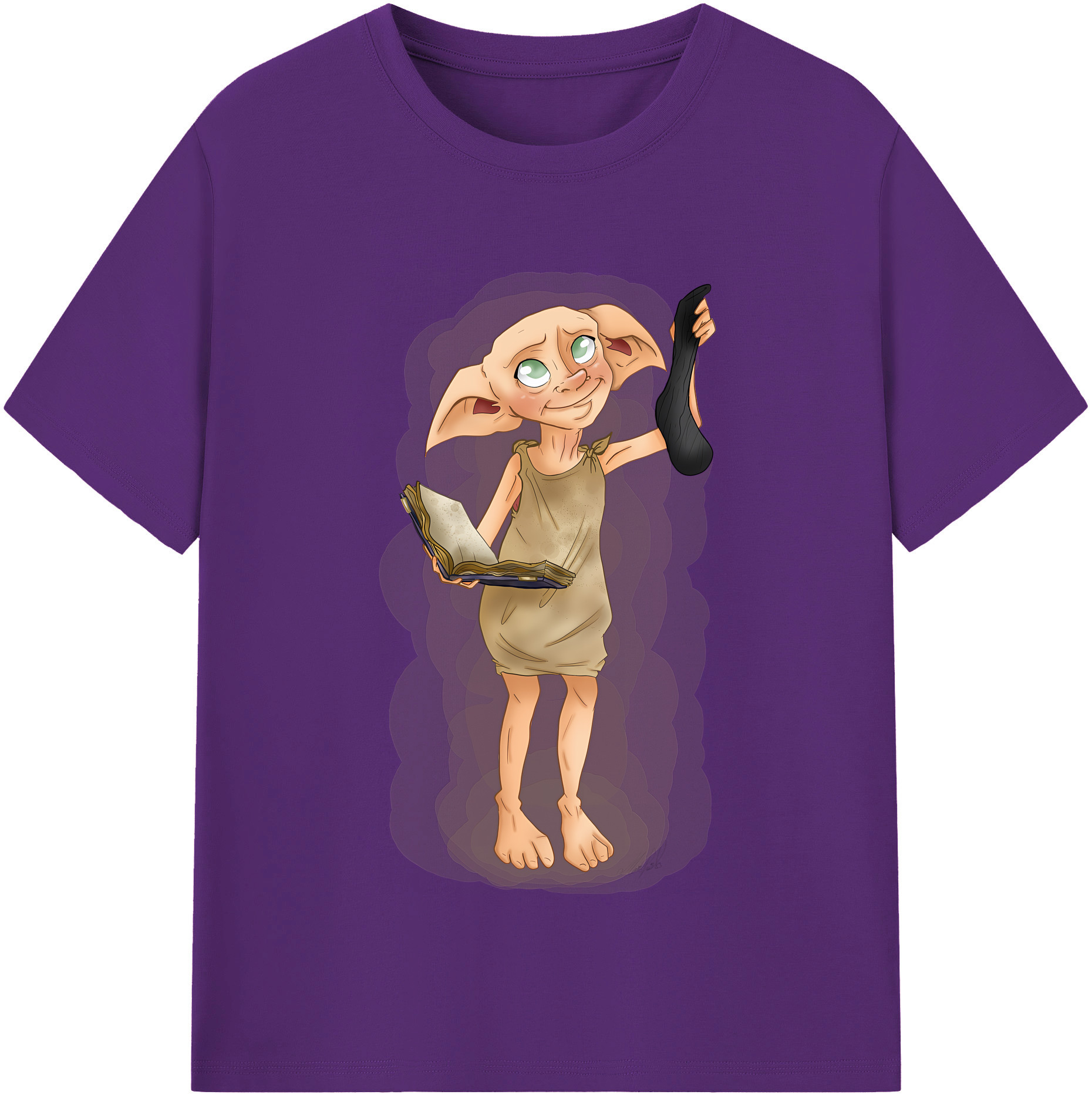（画像用） Harry Potter ハリー・ポッターシリーズ 綿100％半袖Tシャツ（フロントプリント）