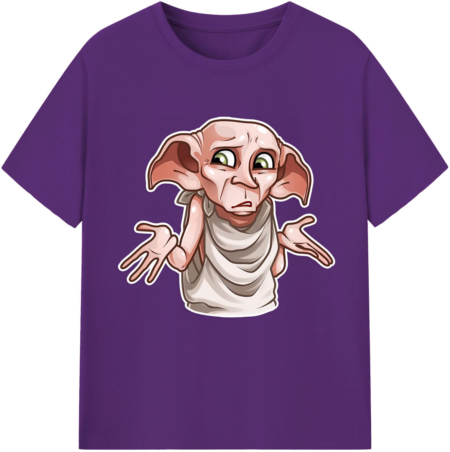 （画像用） Harry Potter ハリー・ポッターシリーズ 綿100％半袖Tシャツ（フロントプリント）