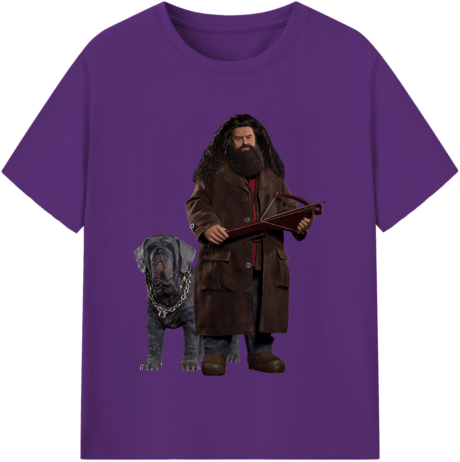 （画像用） Harry Potter ハリー・ポッターシリーズ 綿100％半袖Tシャツ（フロントプリント）