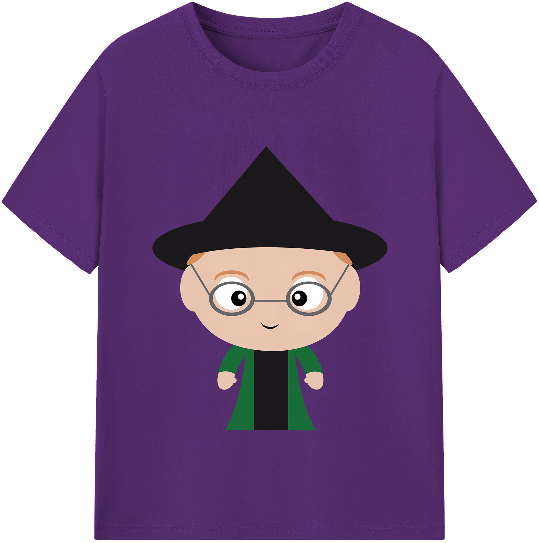 （画像用） Harry Potter ハリー・ポッターシリーズ 綿100％半袖Tシャツ（フロントプリント）