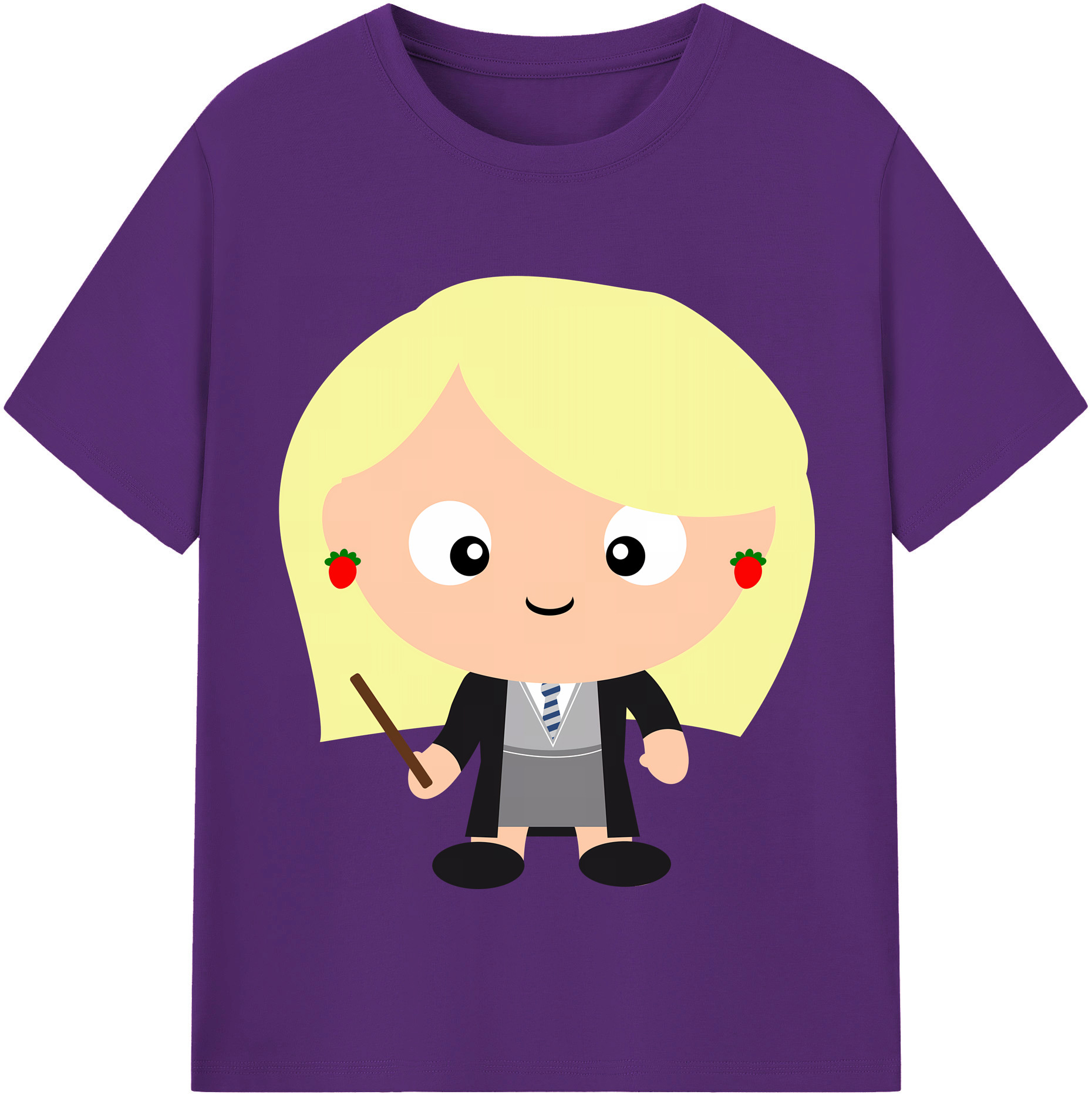 （画像用） Harry Potter ハリー・ポッターシリーズ 綿100％半袖Tシャツ（フロントプリント）