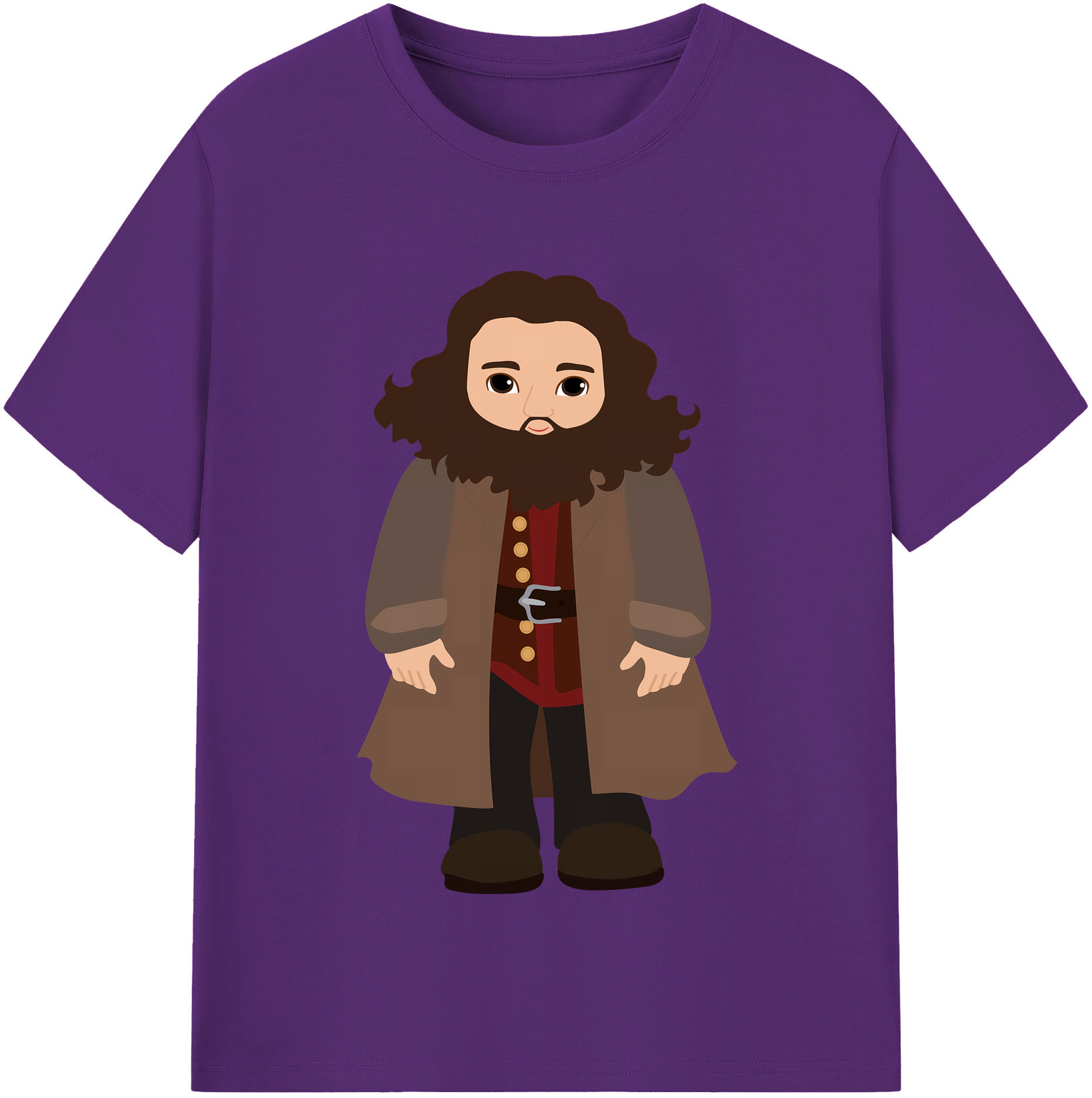 （画像用） Harry Potter ハリー・ポッターシリーズ 綿100％半袖Tシャツ（フロントプリント）