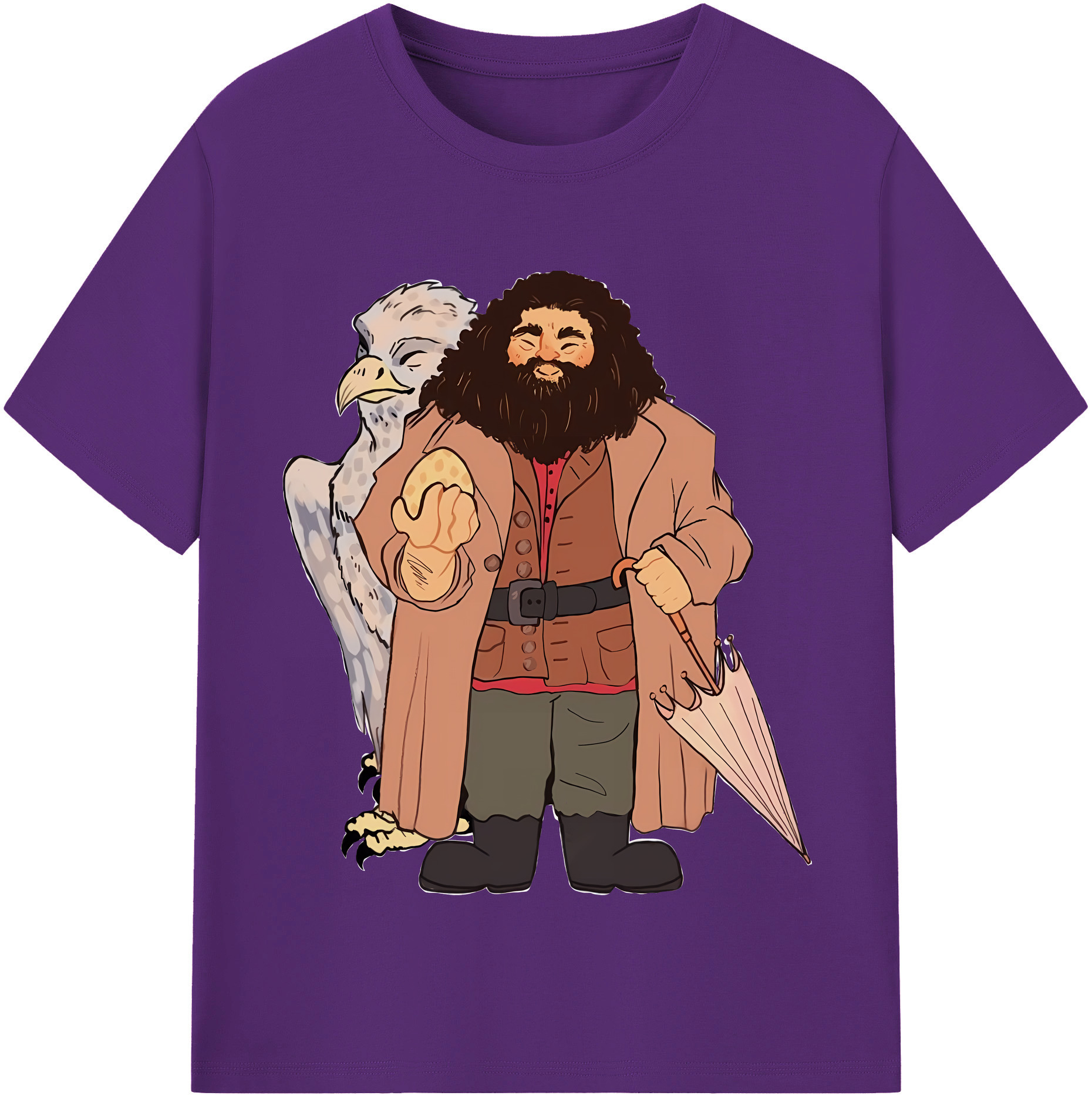 （画像用） Harry Potter ハリー・ポッターシリーズ 綿100％半袖Tシャツ（フロントプリント）