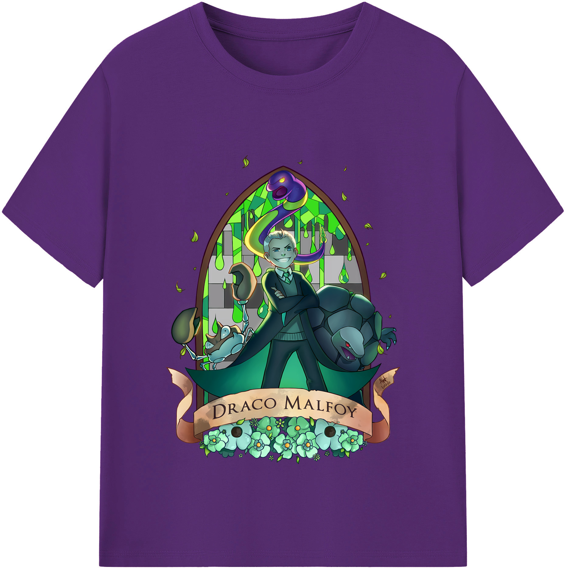 （画像用） Harry Potter ハリー・ポッターシリーズ 綿100％半袖Tシャツ（フロントプリント）