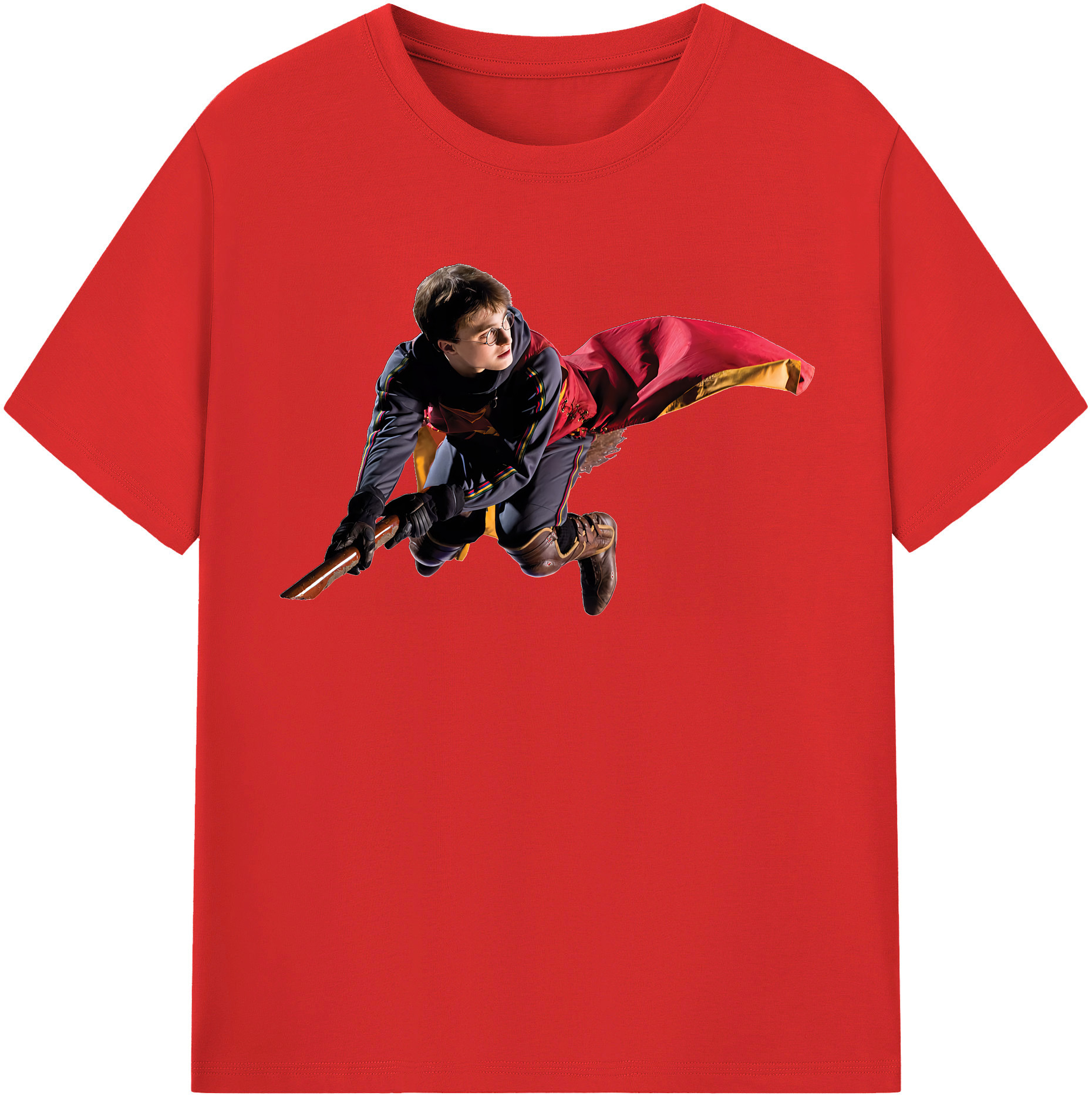 （画像用） Harry Potter ハリー・ポッターシリーズ 綿100％半袖Tシャツ（フロントプリント）