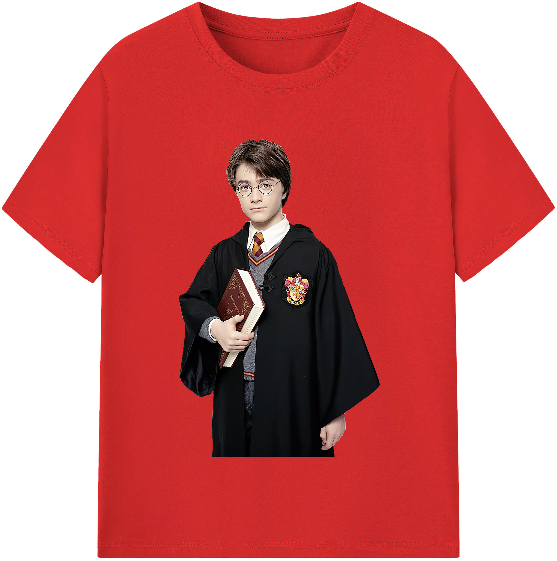 （画像用） Harry Potter ハリー・ポッターシリーズ 綿100％半袖Tシャツ（フロントプリント）