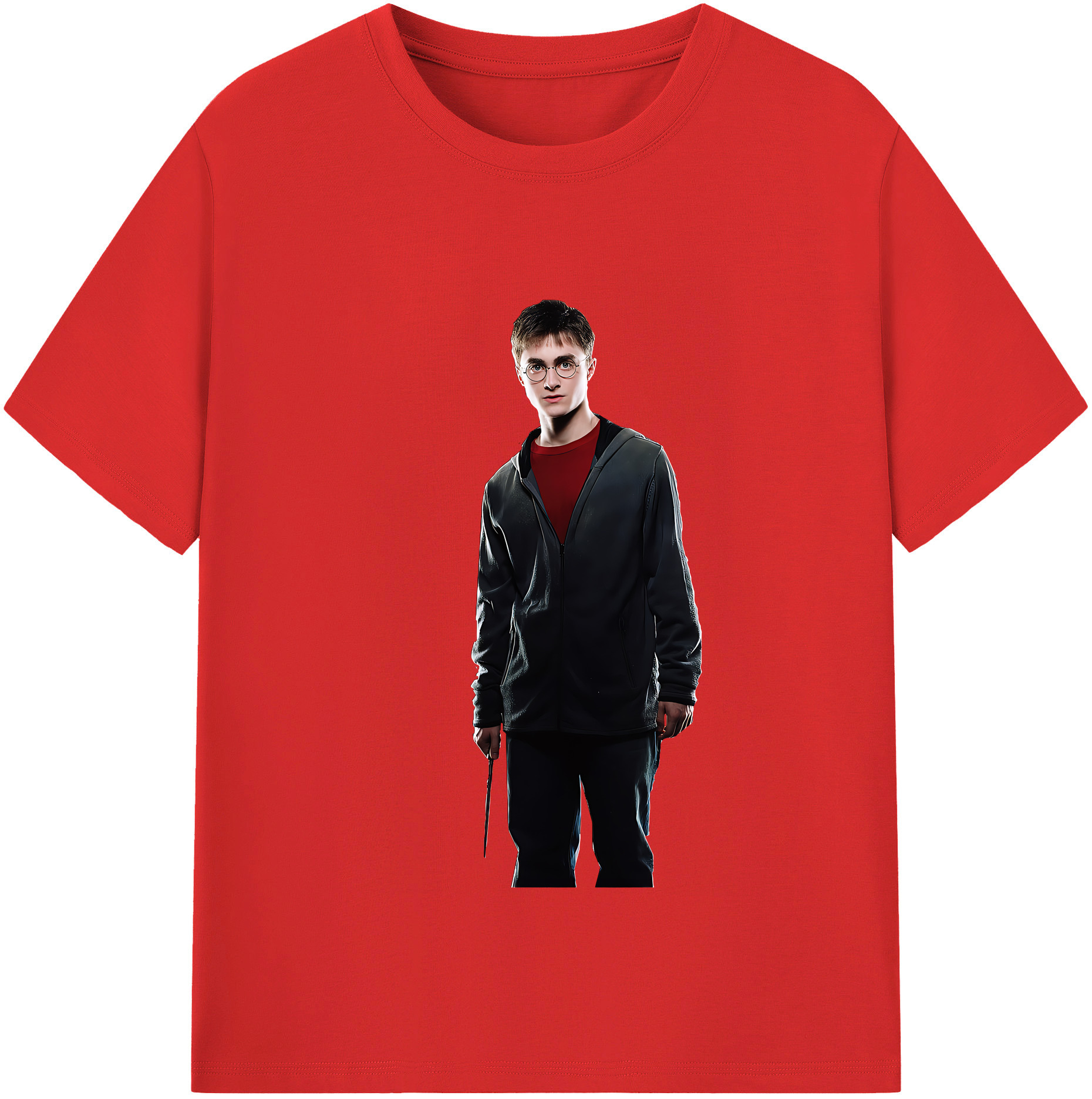 （画像用） Harry Potter ハリー・ポッターシリーズ 綿100％半袖Tシャツ（フロントプリント）