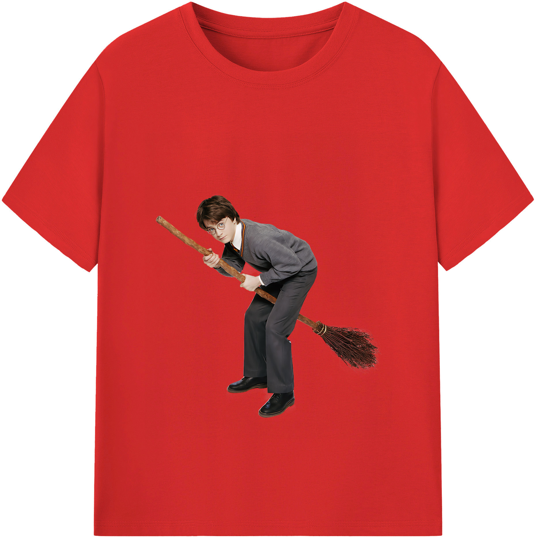 （画像用） Harry Potter ハリー・ポッターシリーズ 綿100％半袖Tシャツ（フロントプリント）