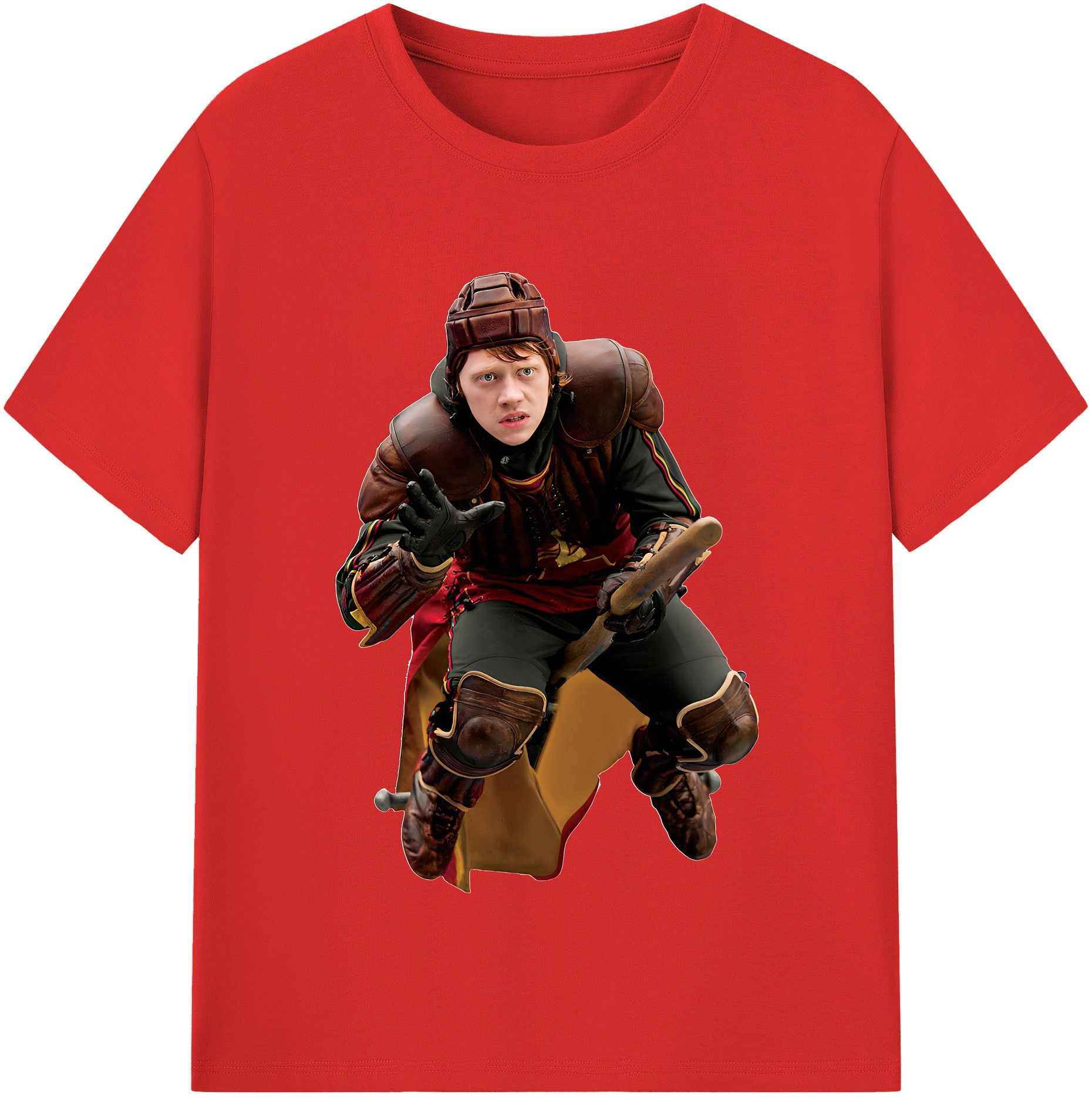 （画像用） Harry Potter ハリー・ポッターシリーズ 綿100％半袖Tシャツ（フロントプリント）