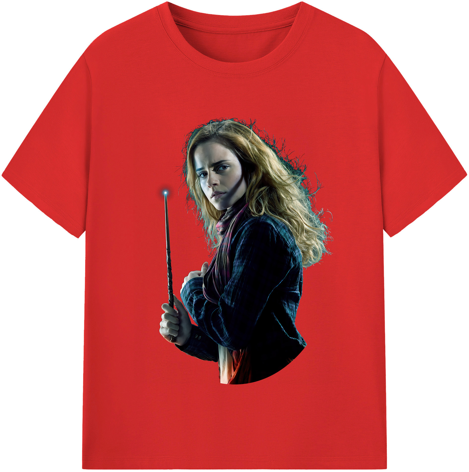 （画像用） Harry Potter ハリー・ポッターシリーズ 綿100％半袖Tシャツ（フロントプリント）