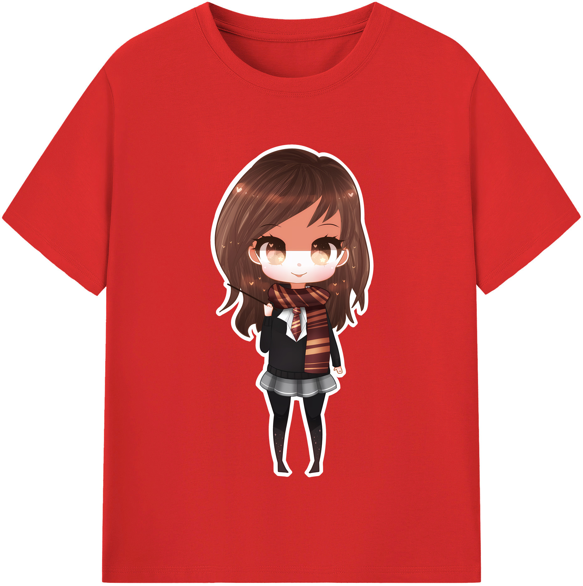 （画像用） Harry Potter ハリー・ポッターシリーズ 綿100％半袖Tシャツ（フロントプリント）